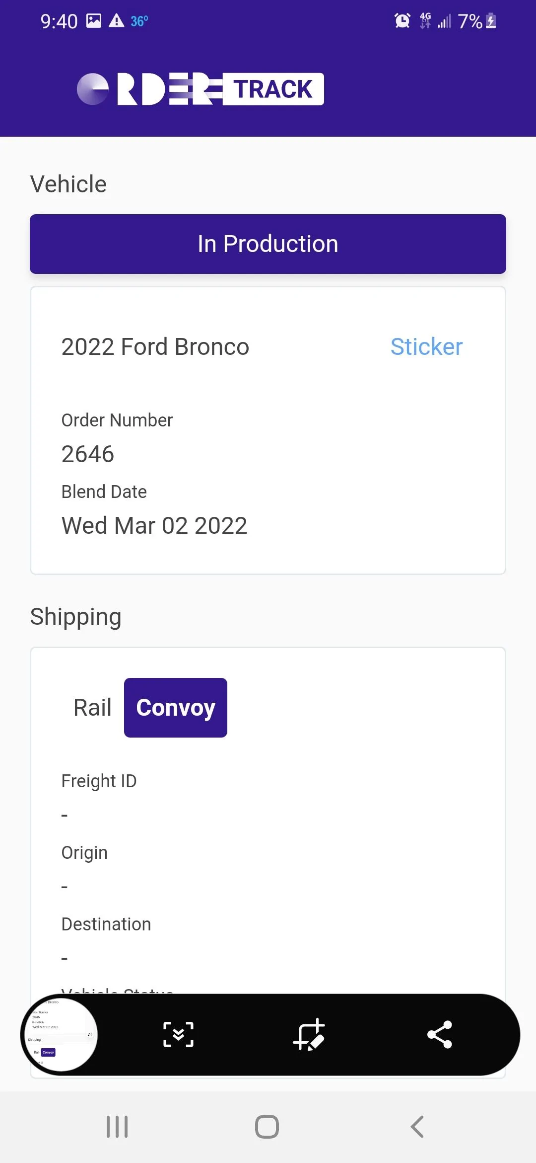 Ford Bronco 02/28/22 Build Week Thread Screenshot_20220401-214025_Chrom