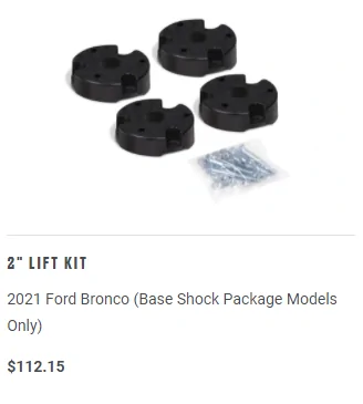 Ford Bronco Antimatter Base Sasquatch 2 Door Build 1648869234894