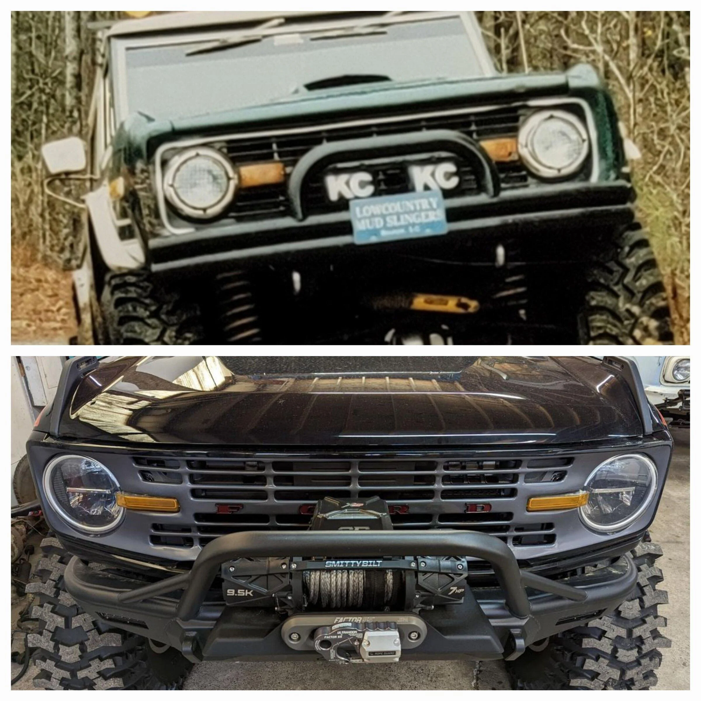 Ford Bronco Delfab Customizable Retro Mod "Ford" Grille 20220402_140519