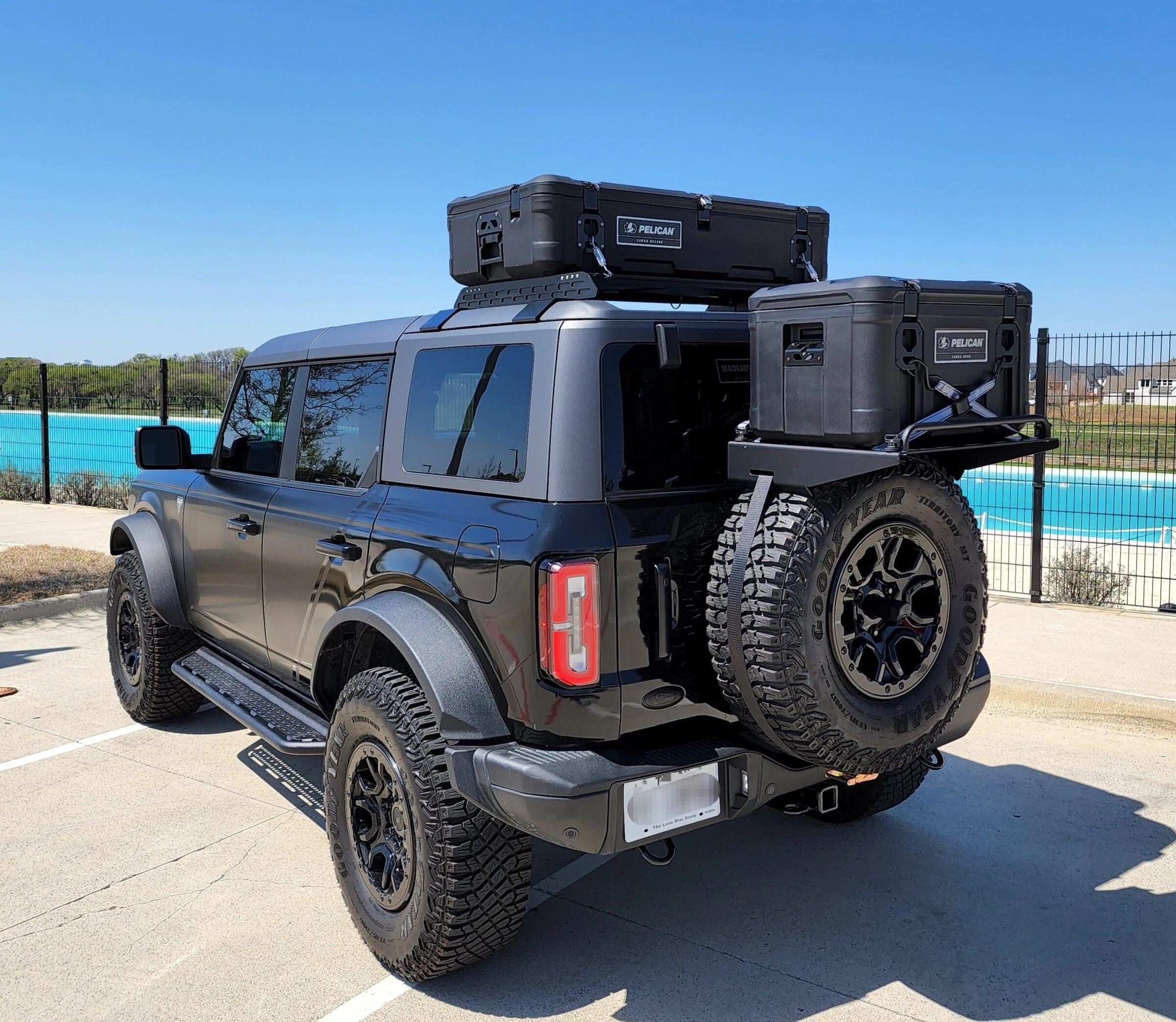 Ford Bronco Lucks Bronco Build: Wrap Satin/Gloss, BA Tent Rear Roof Rack, Baja Designs, GoRhino Steps, Storage... 20220402_144533