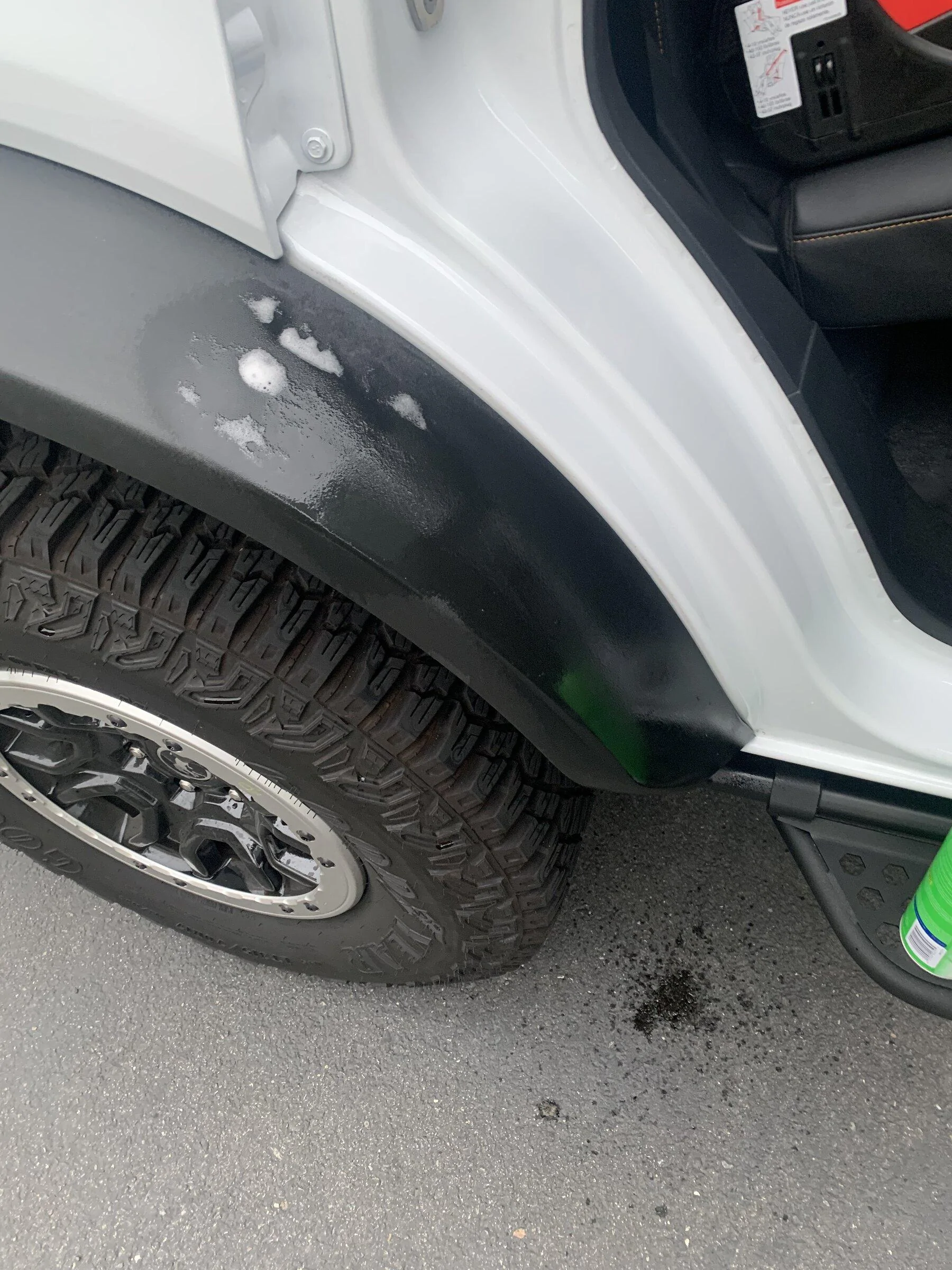 Ford Bronco How to clean your stained fender flares 6FB8A200-9FB9-433E-B9E5-485C2D3263E6