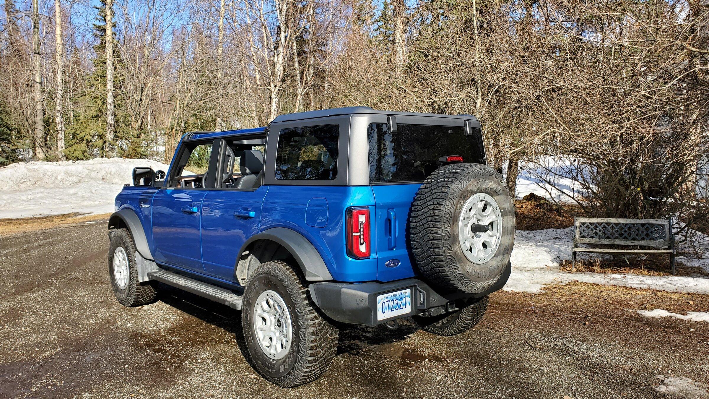 Ford Bronco Show us your installed wheel / tire upgrades here! (Pics) 20220402_164026
