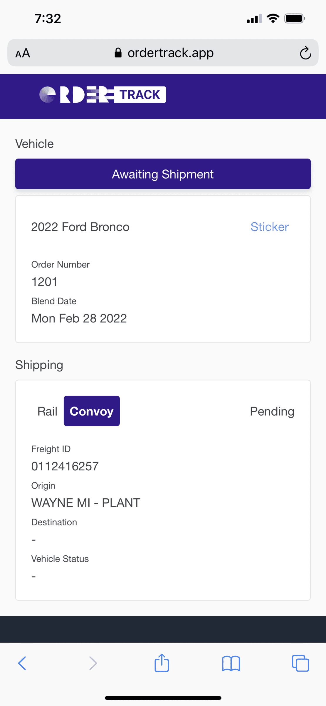 Ford Bronco 02/28/22 Build Week Thread 7A4A5C92-34B5-494E-8FFE-C93B04BD7C41