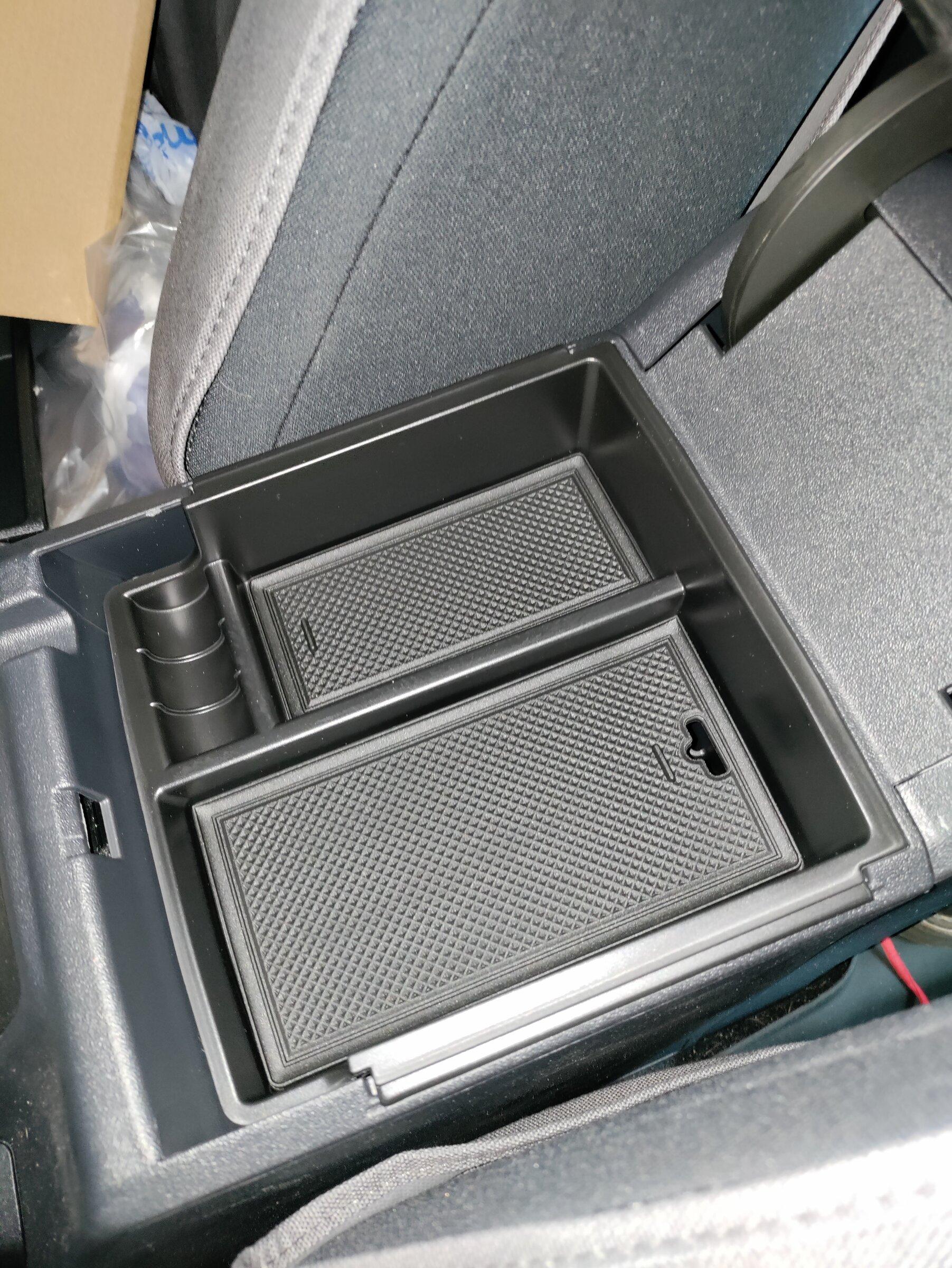 Ford Bronco Double Tray Center Console Organizer IMG_20220323_111214