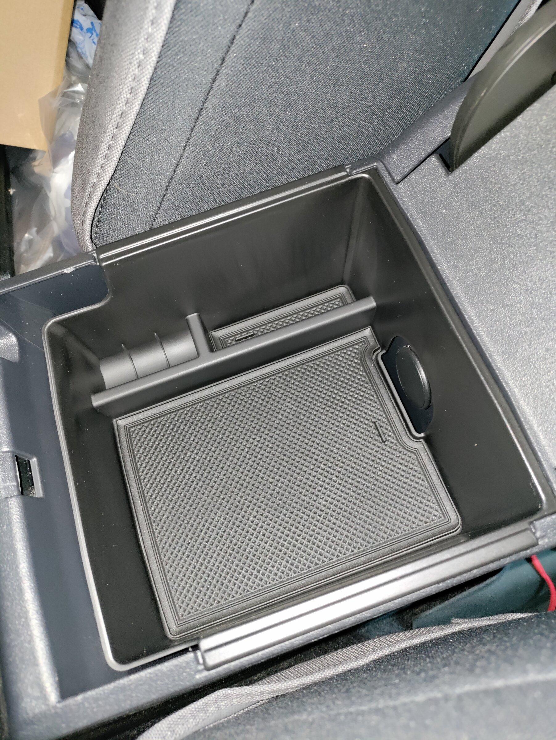 Ford Bronco Double Tray Center Console Organizer IMG_20220323_111222