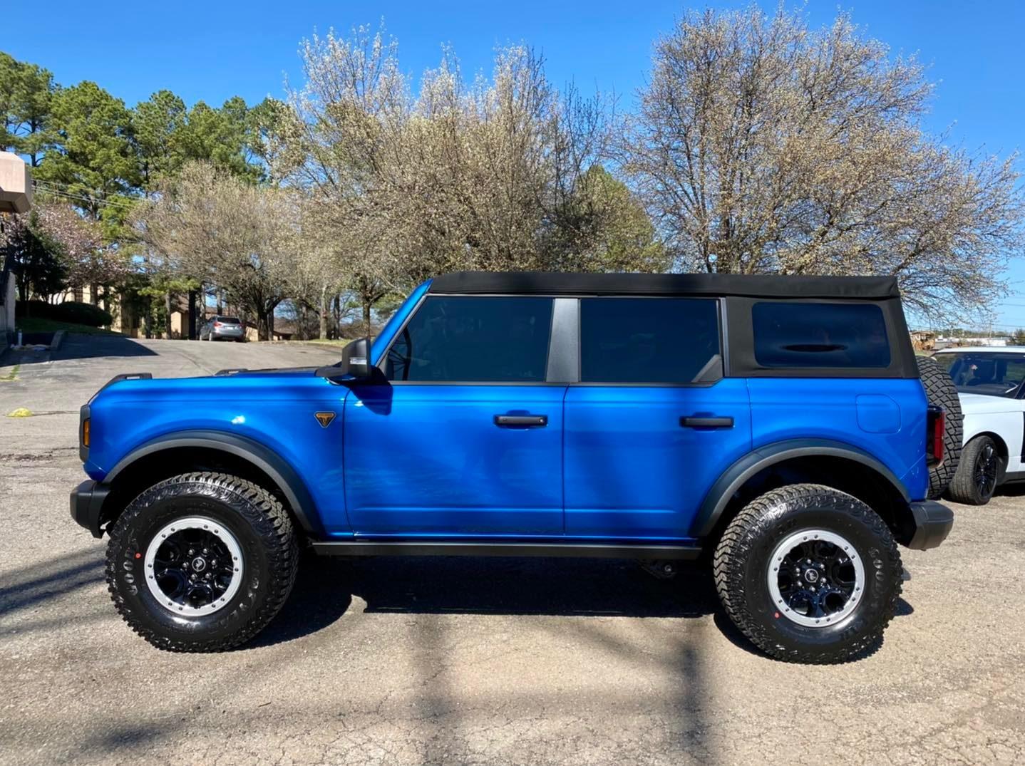 Ford Bronco VELOCITY BLUE Bronco Club Autoworks 2
