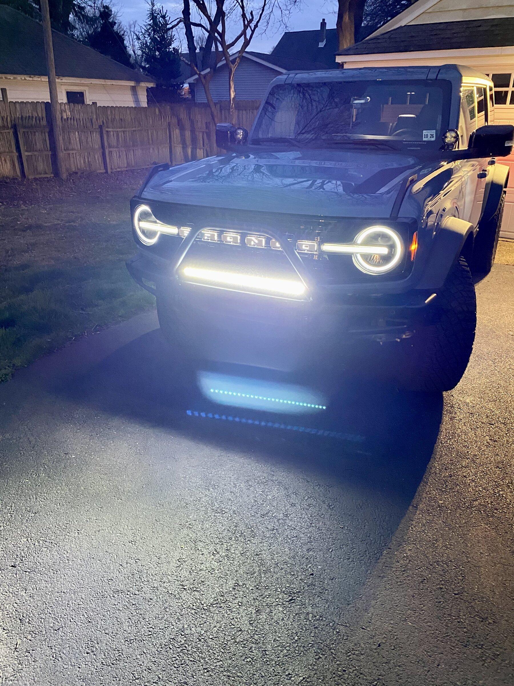 Ford Bronco M&R 30inch light bar. CEB612F1-5DC1-465F-BDE0-69324C733D51