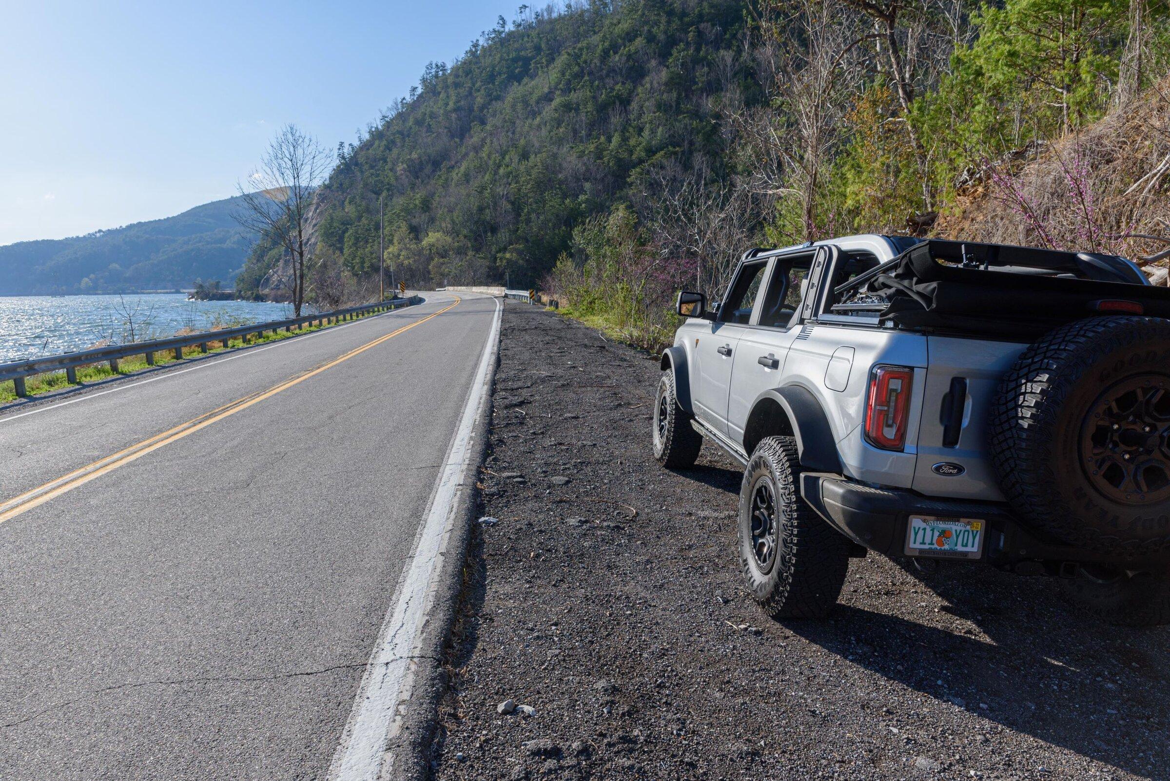 Ford Bronco Badlands takes down The Dragon NCO_2596a