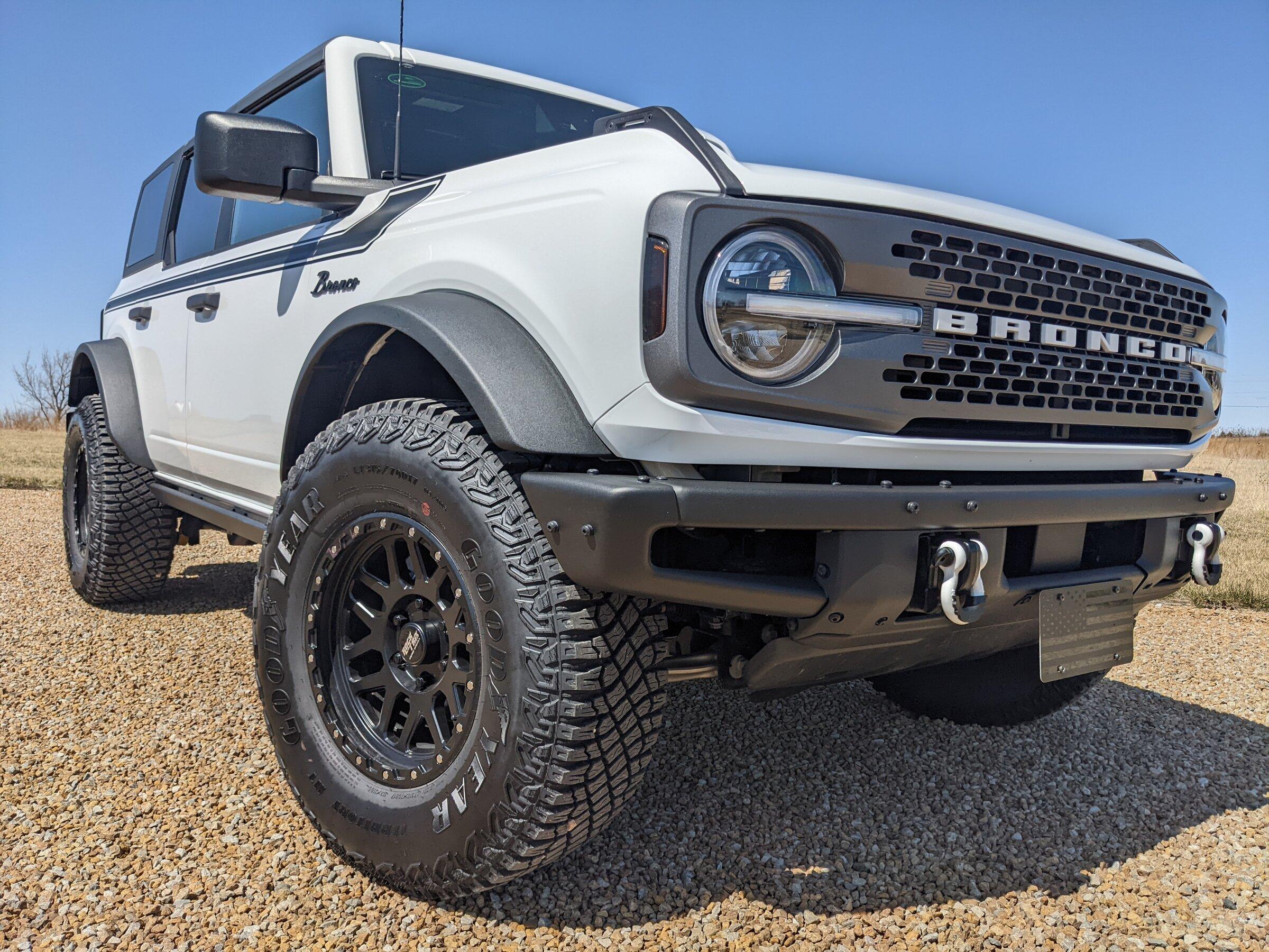 Ford Bronco Show us your installed wheel / tire upgrades here! (Pics) PXL_20220402_182151142