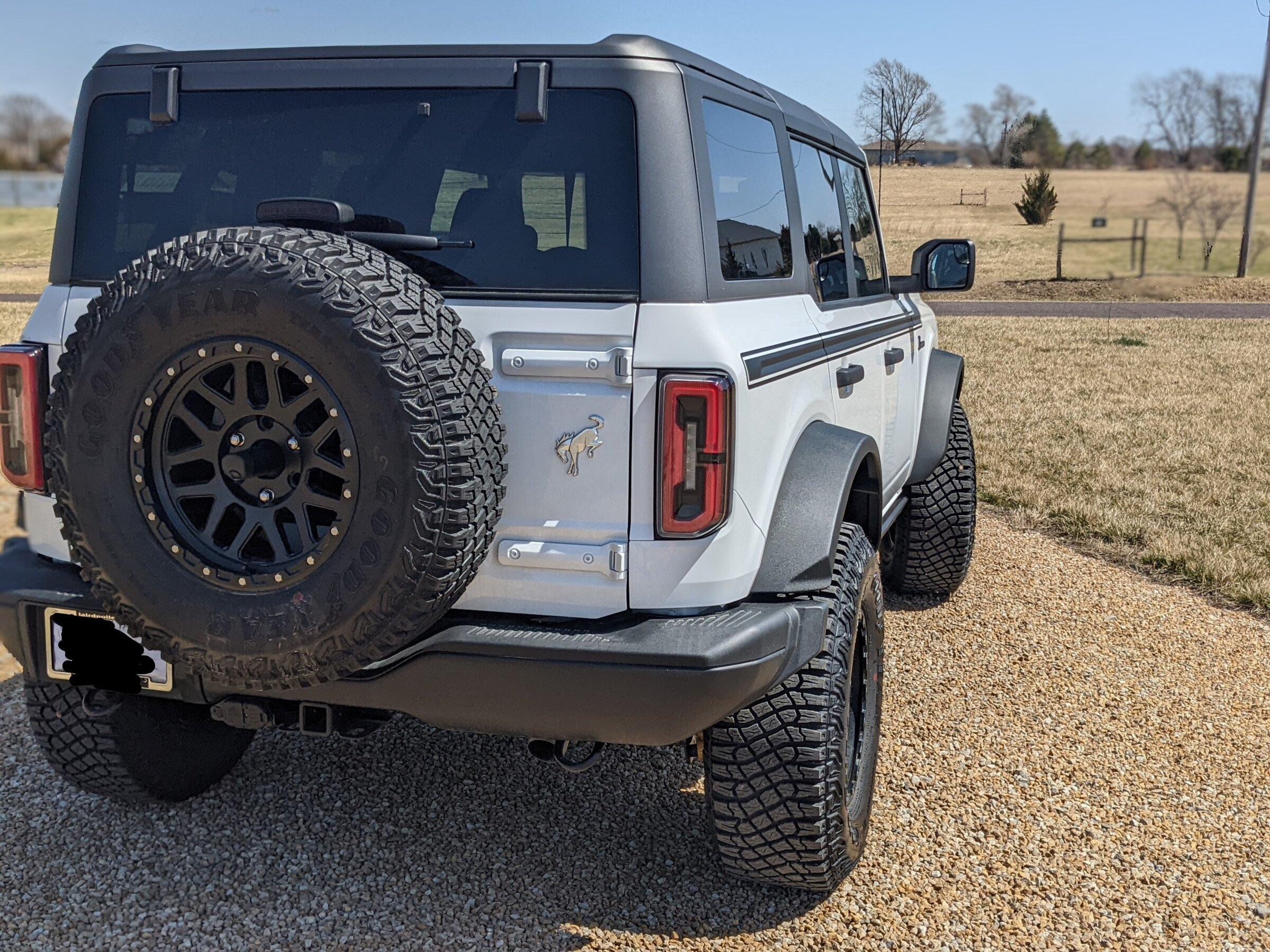 Ford Bronco Show us your installed wheel / tire upgrades here! (Pics) PXL_20220402_181759724.PORTRAIT~2