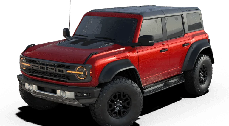 Ford Bronco HOT PEPPER RED Bronco Club vehicl