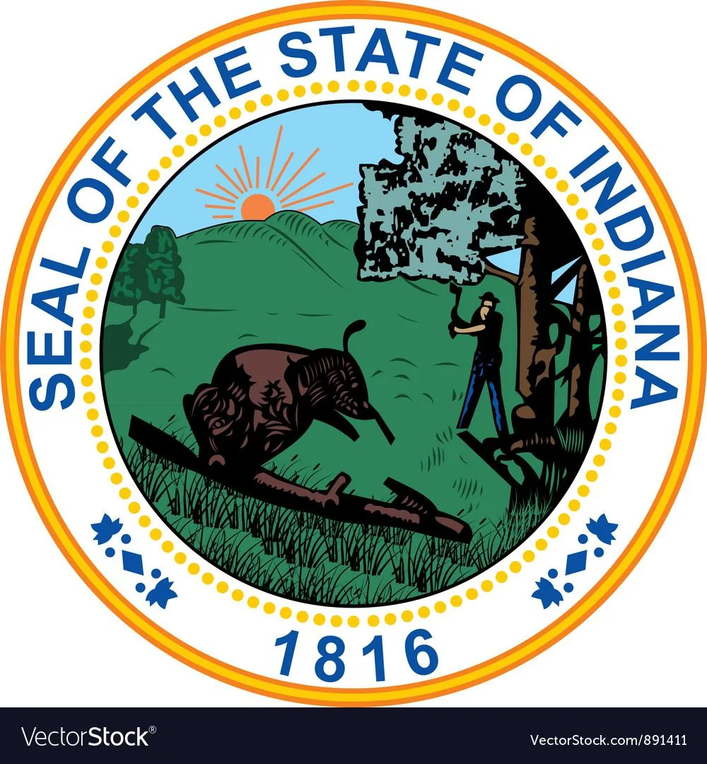 Ford Bronco Producing State Edition Graphics indiana-seal-vector-891411