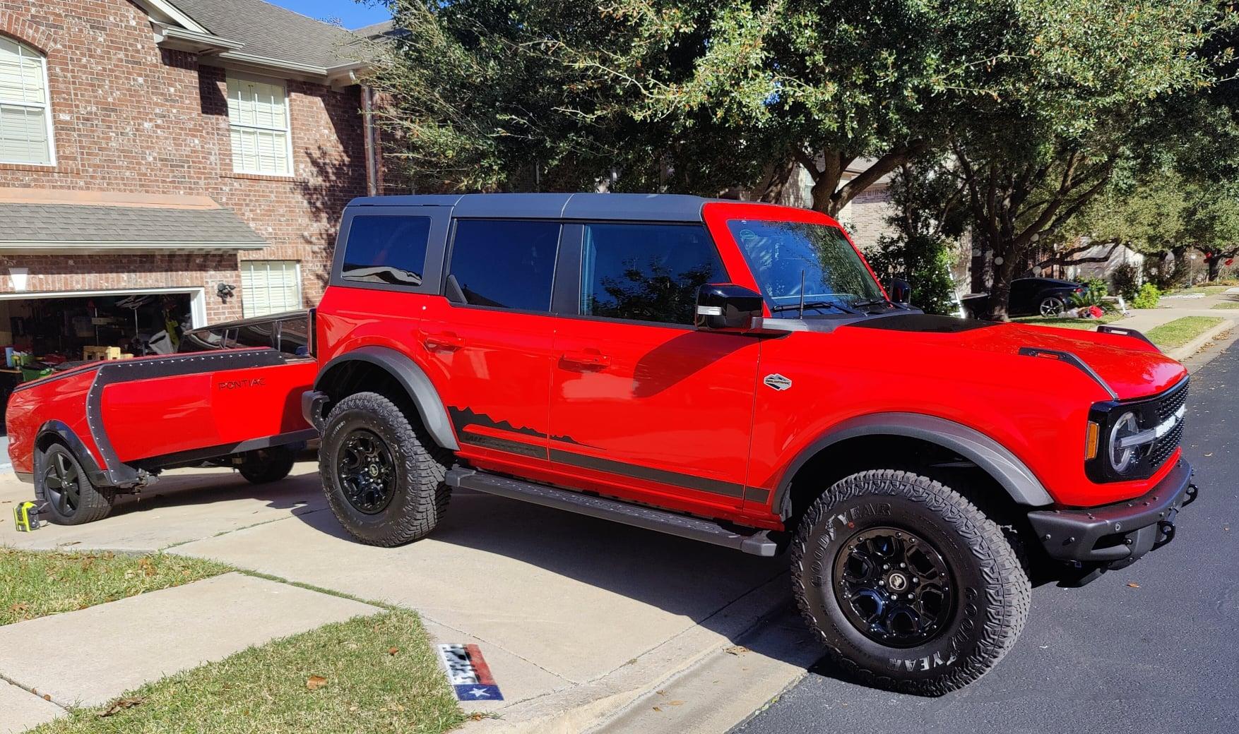 Ford Bronco Sleeping Platform in 4 Door build 270231080_10227593634804705_5155599340338928910_n