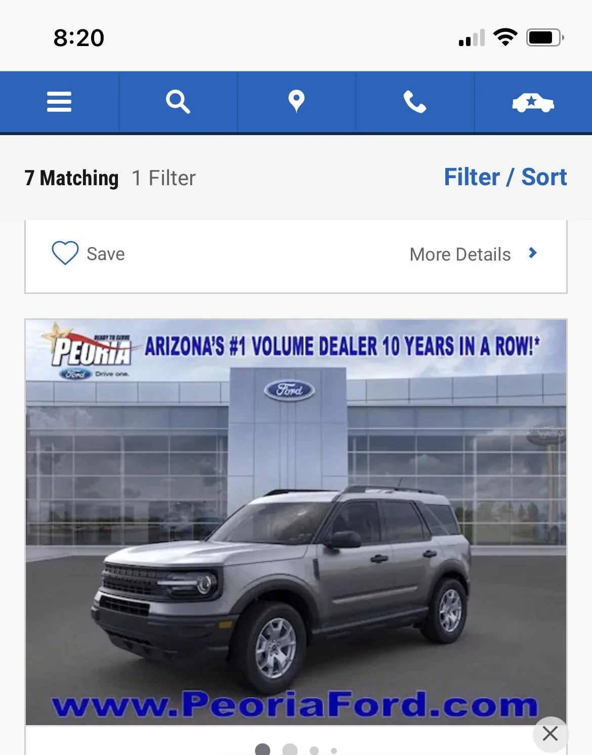 Ford Bronco Highest Volume Ford Dealers - LIST 05150240-BDE8-4312-84CA-F433187856B9