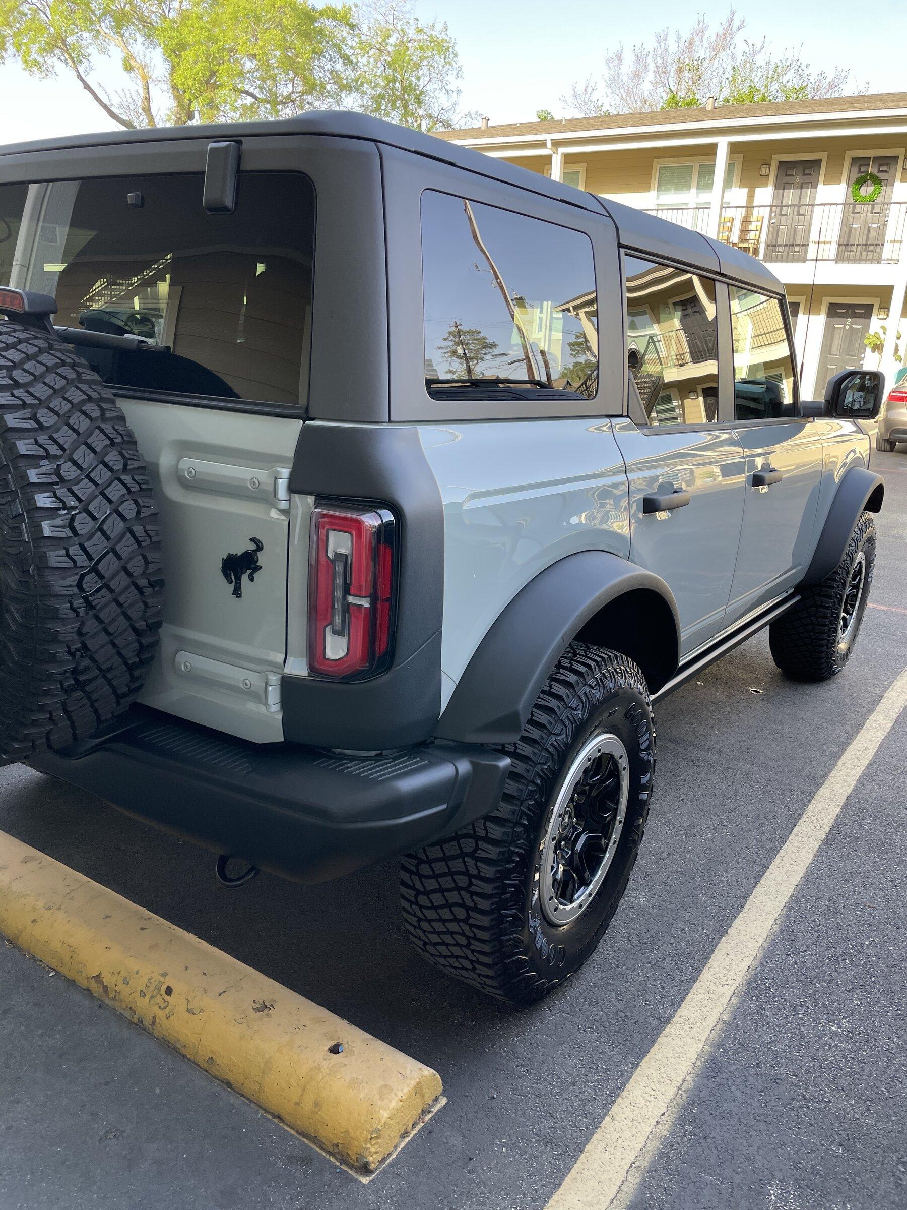 Ford Bronco Cactus Gray Badlands Build 6F7DF106-A3FD-4FC1-97BD-E2FA25DA0396