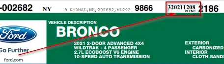 Ford Bronco Production started 1649341327602