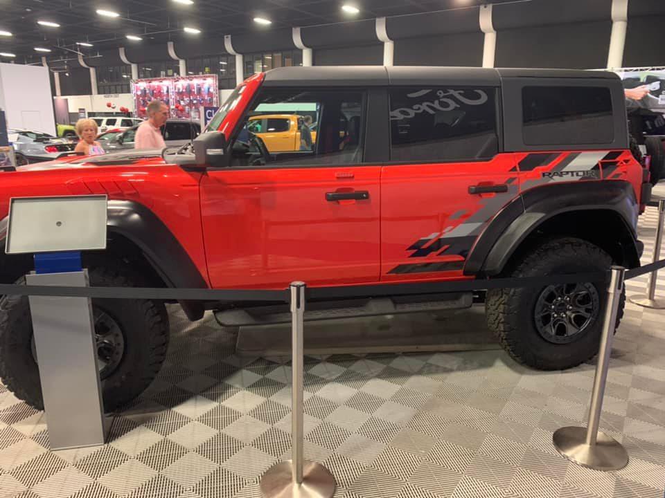 Ford Bronco Here's the VIN #001 Bronco Raptor (in Code Orange) to be Auctioned at Barrett Jackson 278084471_10222436627885057_7634756511106034235_n