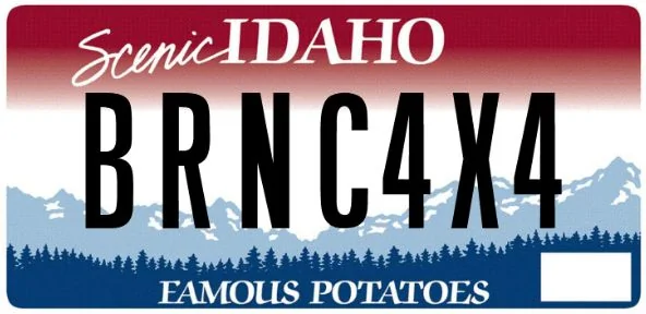 Ford Bronco Custom vanity license plate for Bronco? GfbNy8I