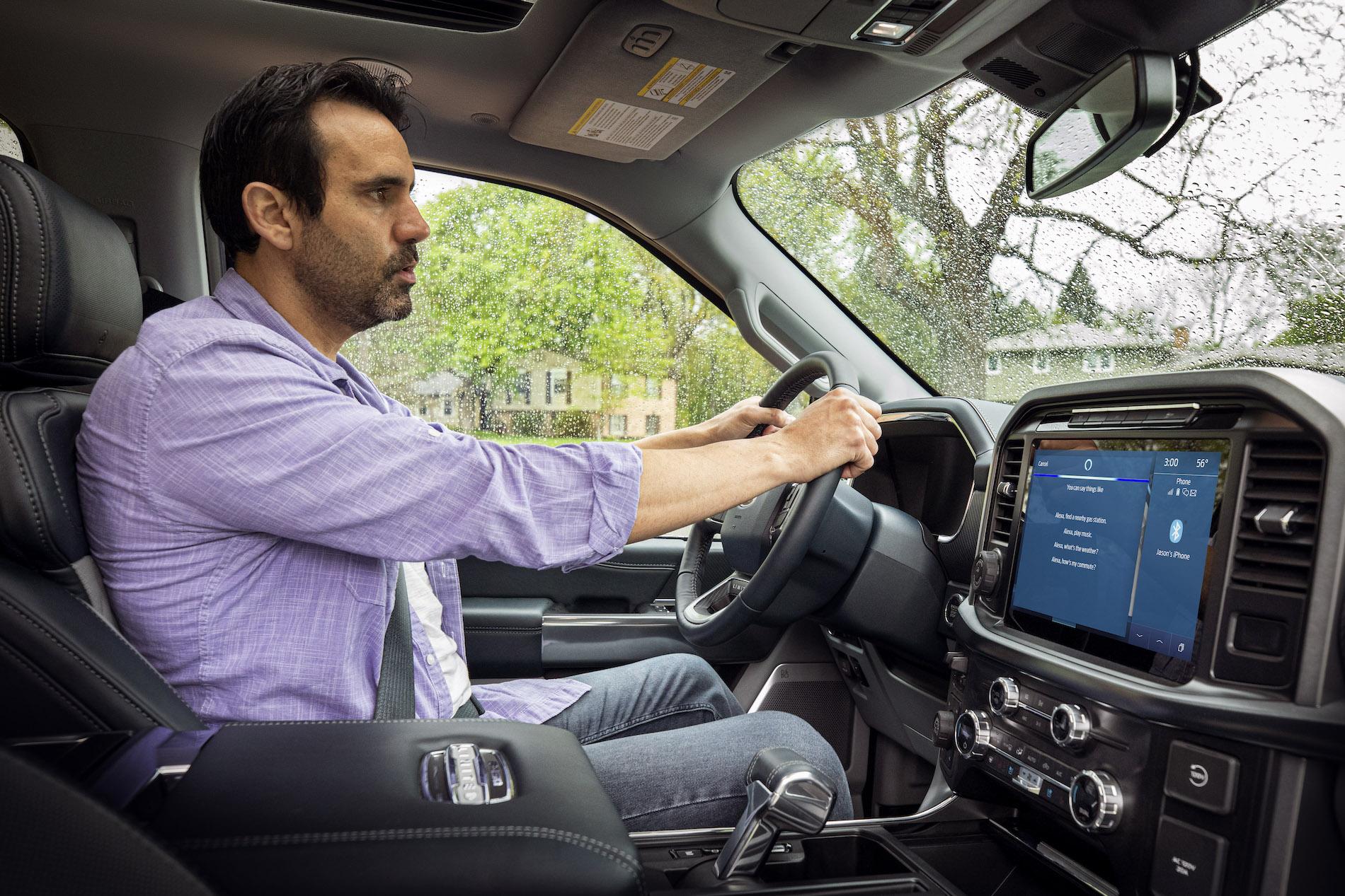 Ford Bronco Ford Continues Alexa Built-In Rollout, Now Offering Personalized Voice Commands F150_Amazon_Alexa_Built-in_02