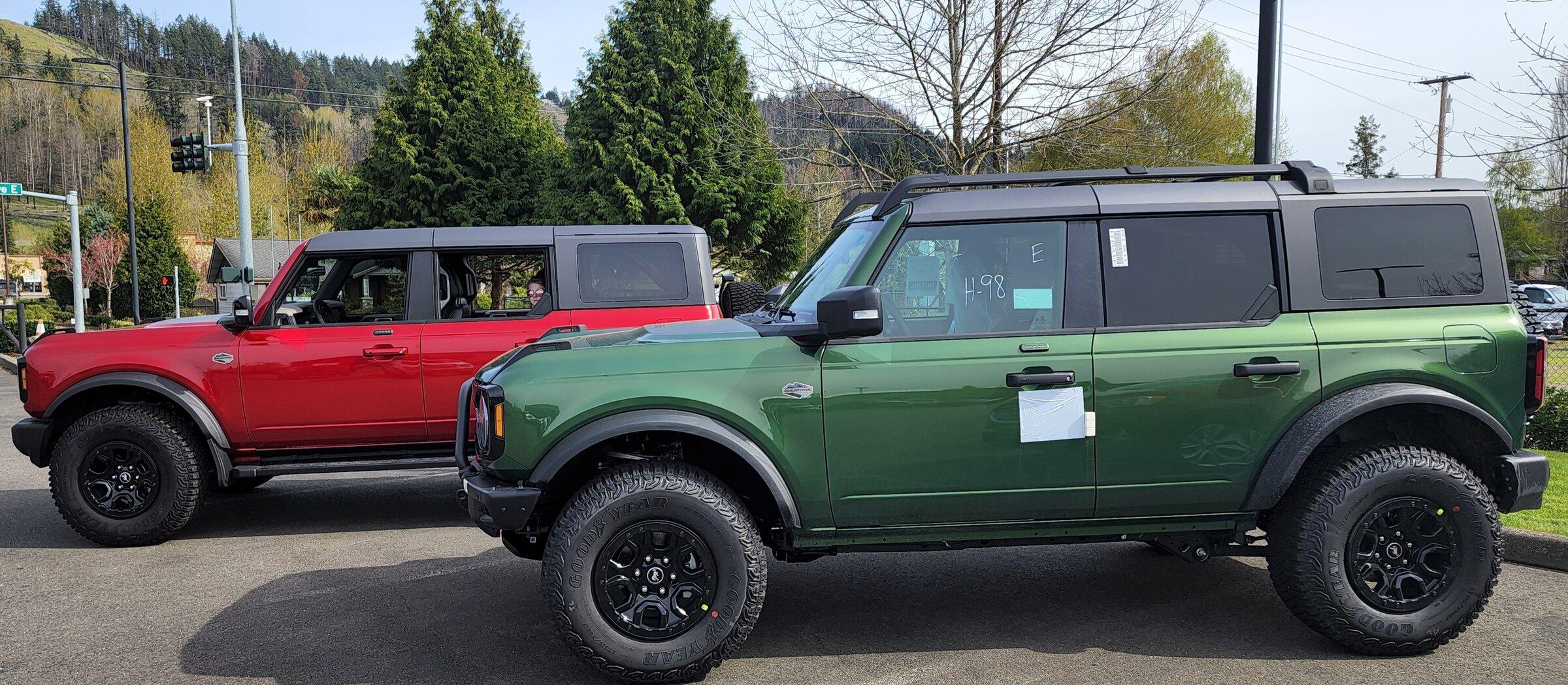Ford Bronco ERUPTION GREEN Bronco Club 20220406_151546