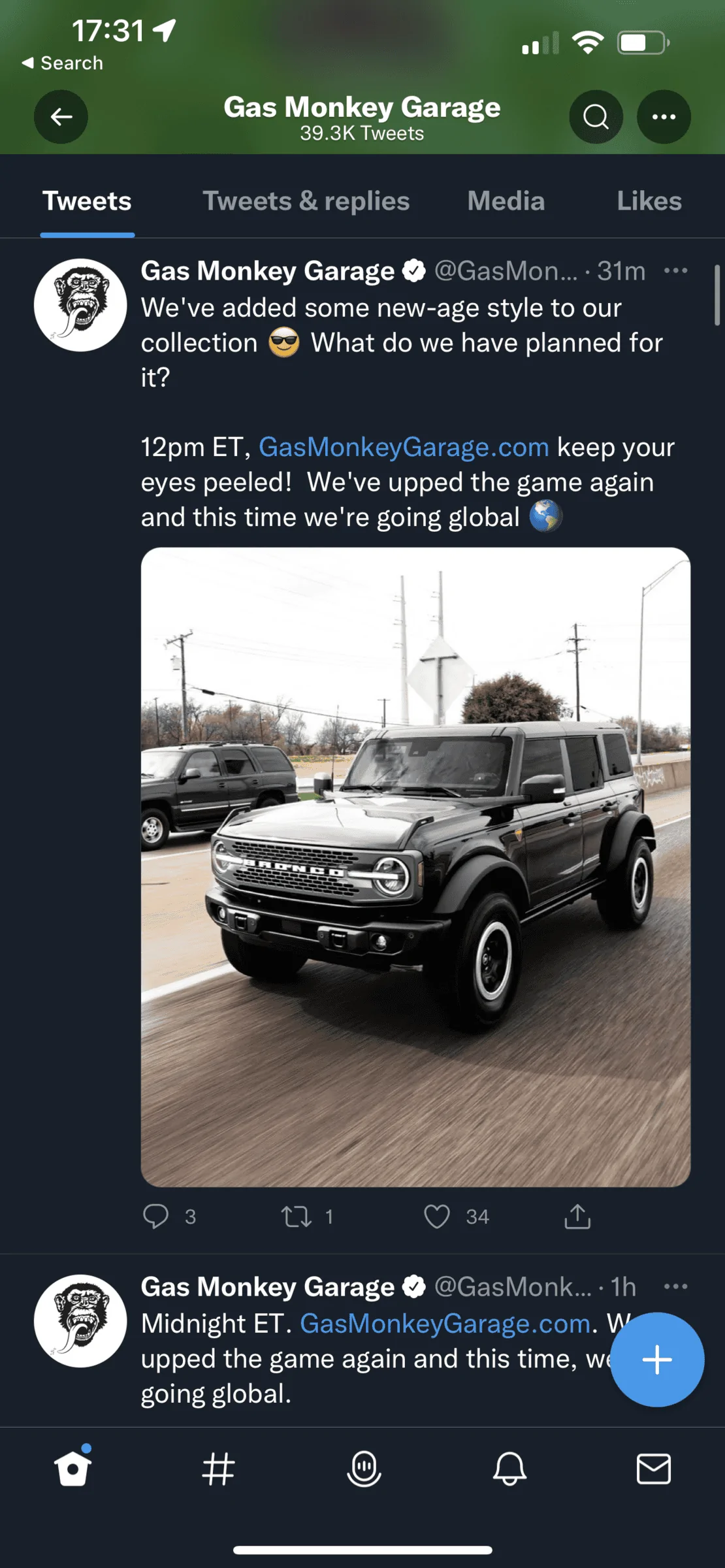 Ford Bronco Gas monkey got one 8939053A-F68E-4ED1-865D-86CFC19943A5