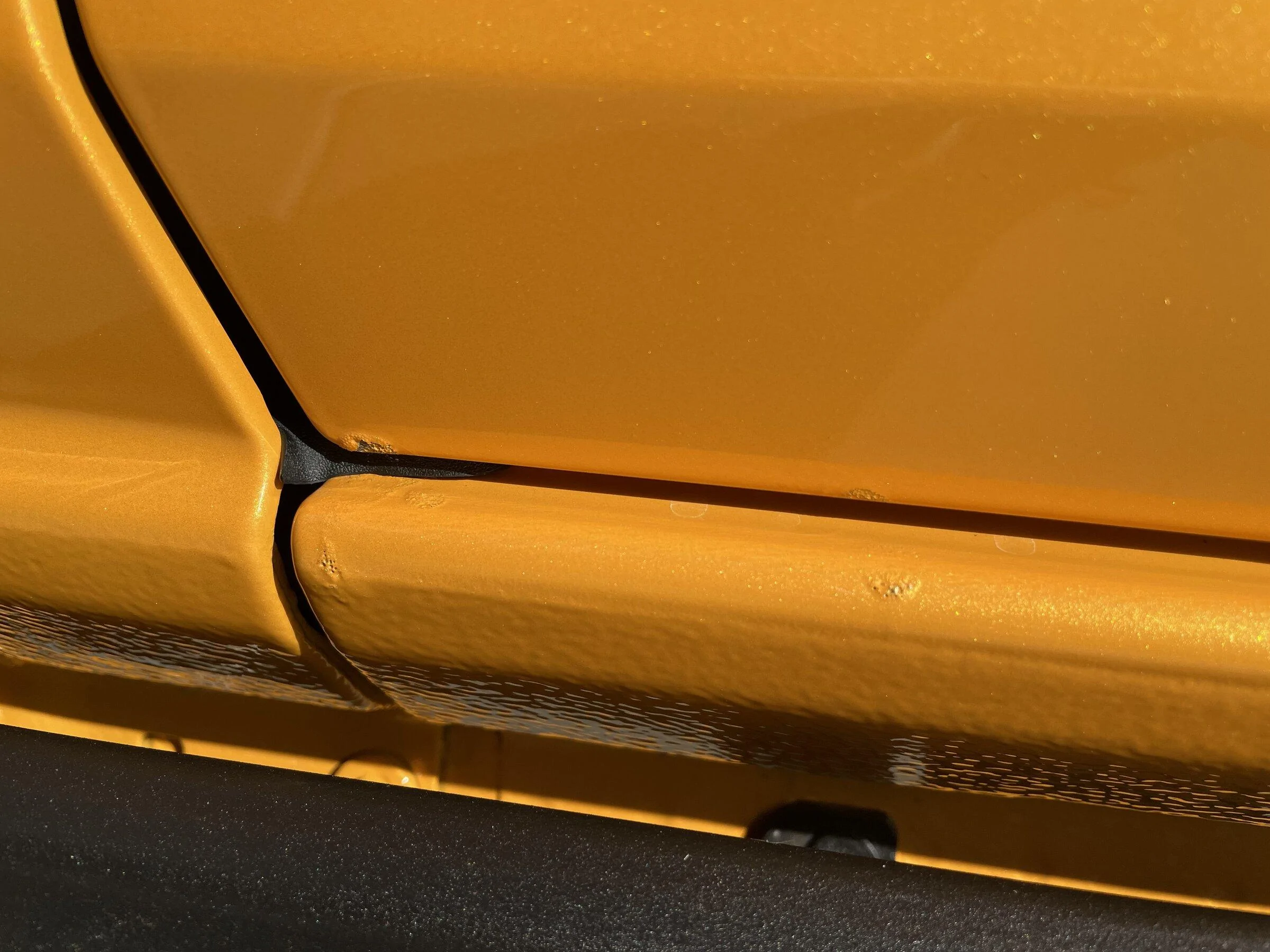 Ford Bronco Looking for help- body damage from factory IMG_7090