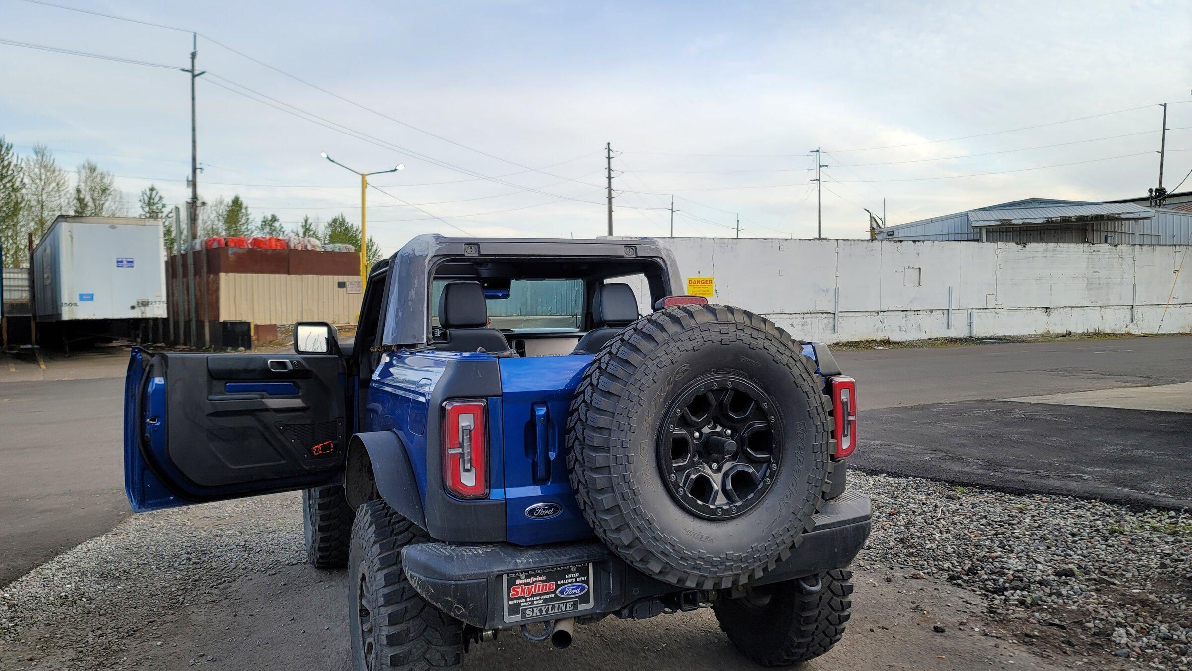 Ford Bronco Half Cab Pick-Up Bronco Build! 🪚 20220407_183126
