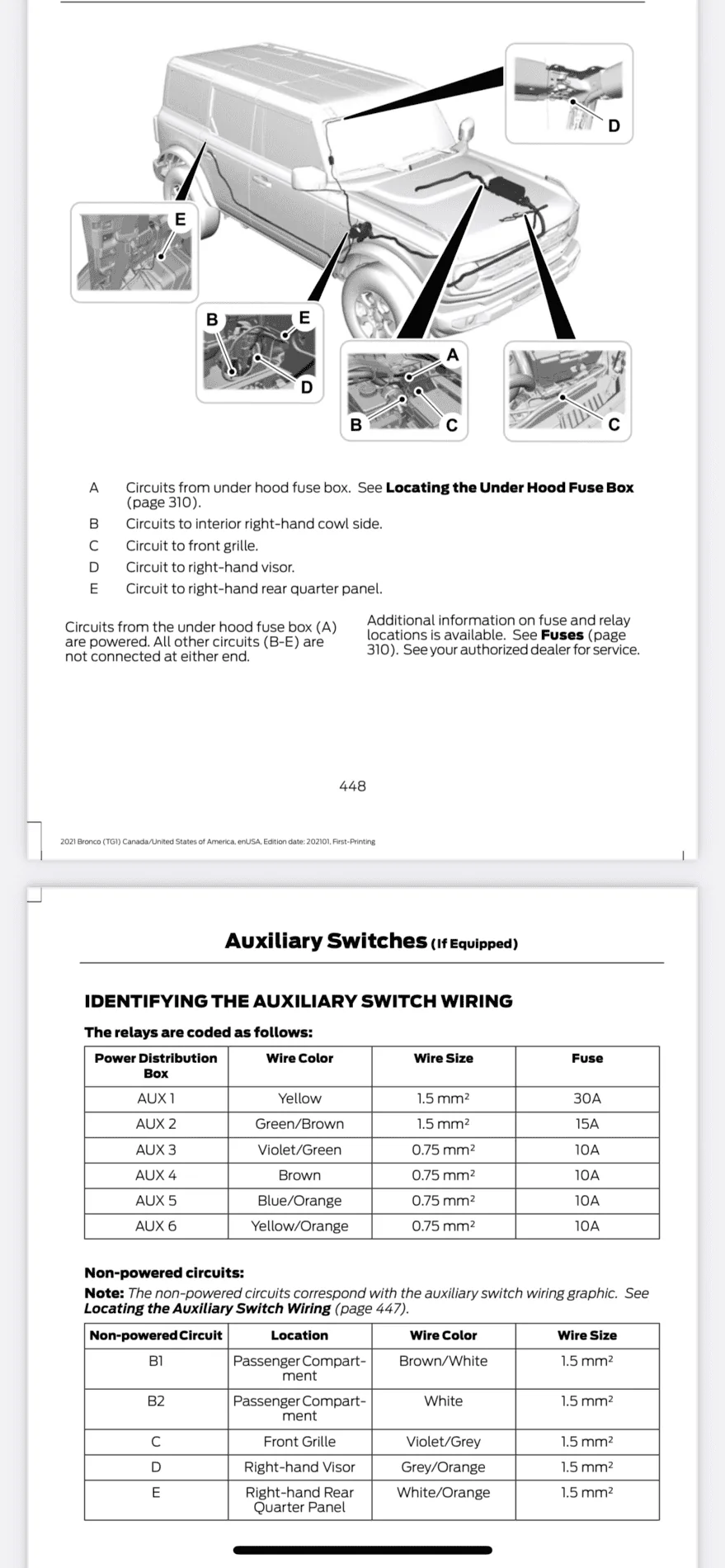 Ford Bronco Aux switch question 1649423979636