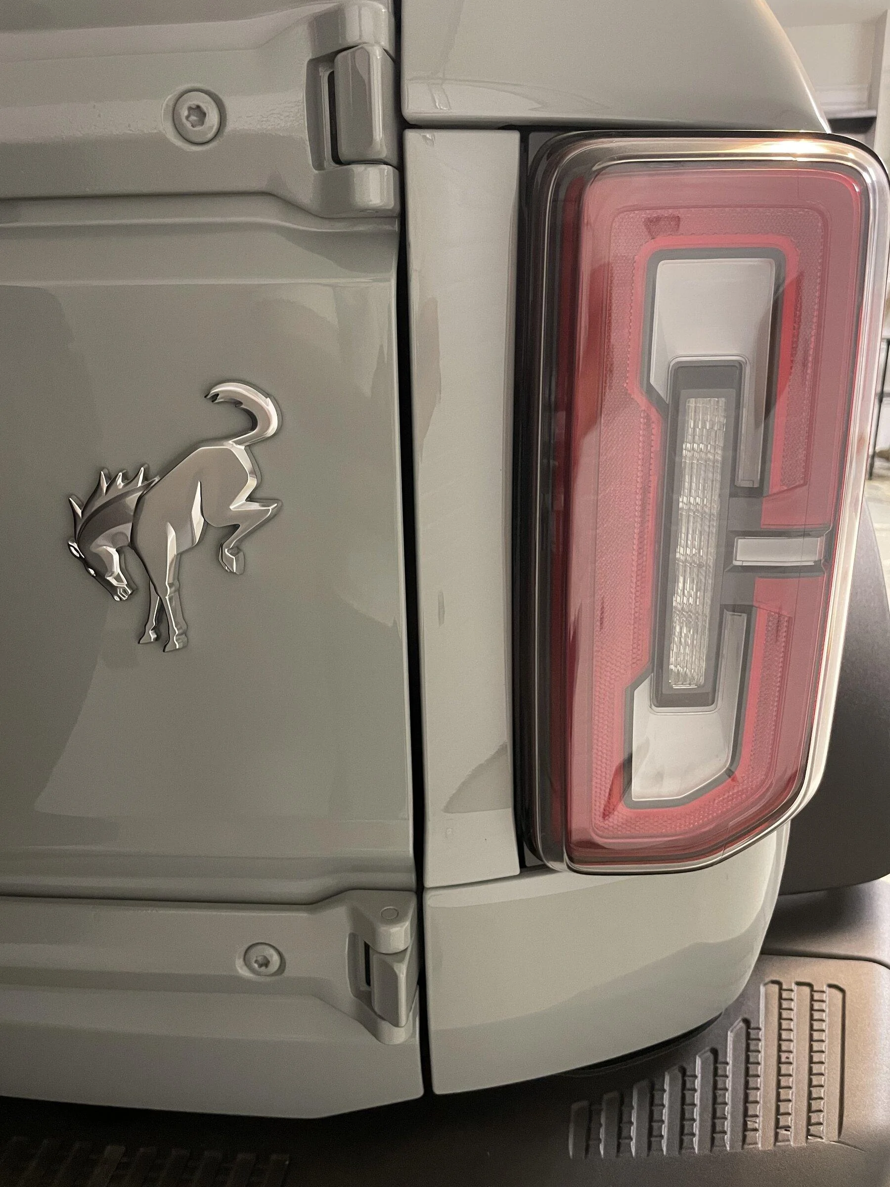 Ford Bronco Tailgate Alignment - Bottom Driver Side IMG_3440