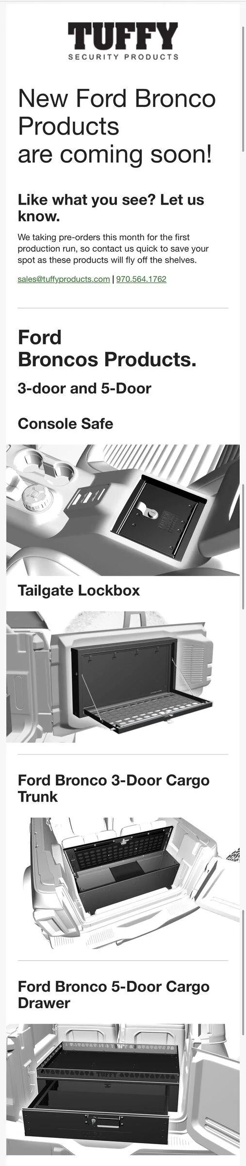 Ford Bronco New Tuffy Products 9EB90ADE-B5F4-4184-B0AD-86C7C06CCCDC
