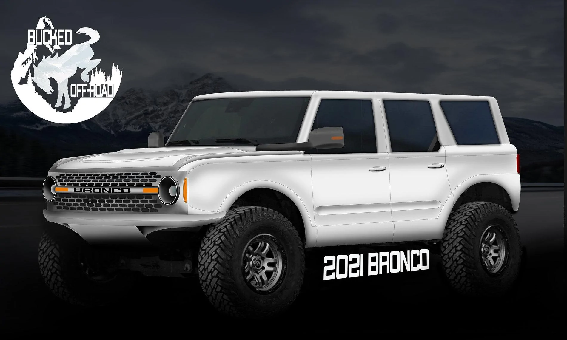 Ford Bronco Bucked Off-Roads Concepts (UPDATED!) BroncoConceptSketch#2 (1)
