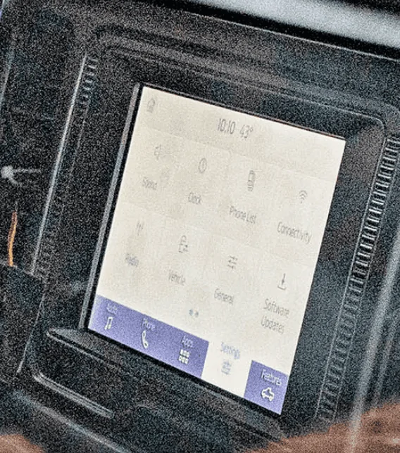 Ford Bronco 2021 Bronco Interior Spied Undisguised!! Screen Shot 2020-02-25 at 1.46.17 PM