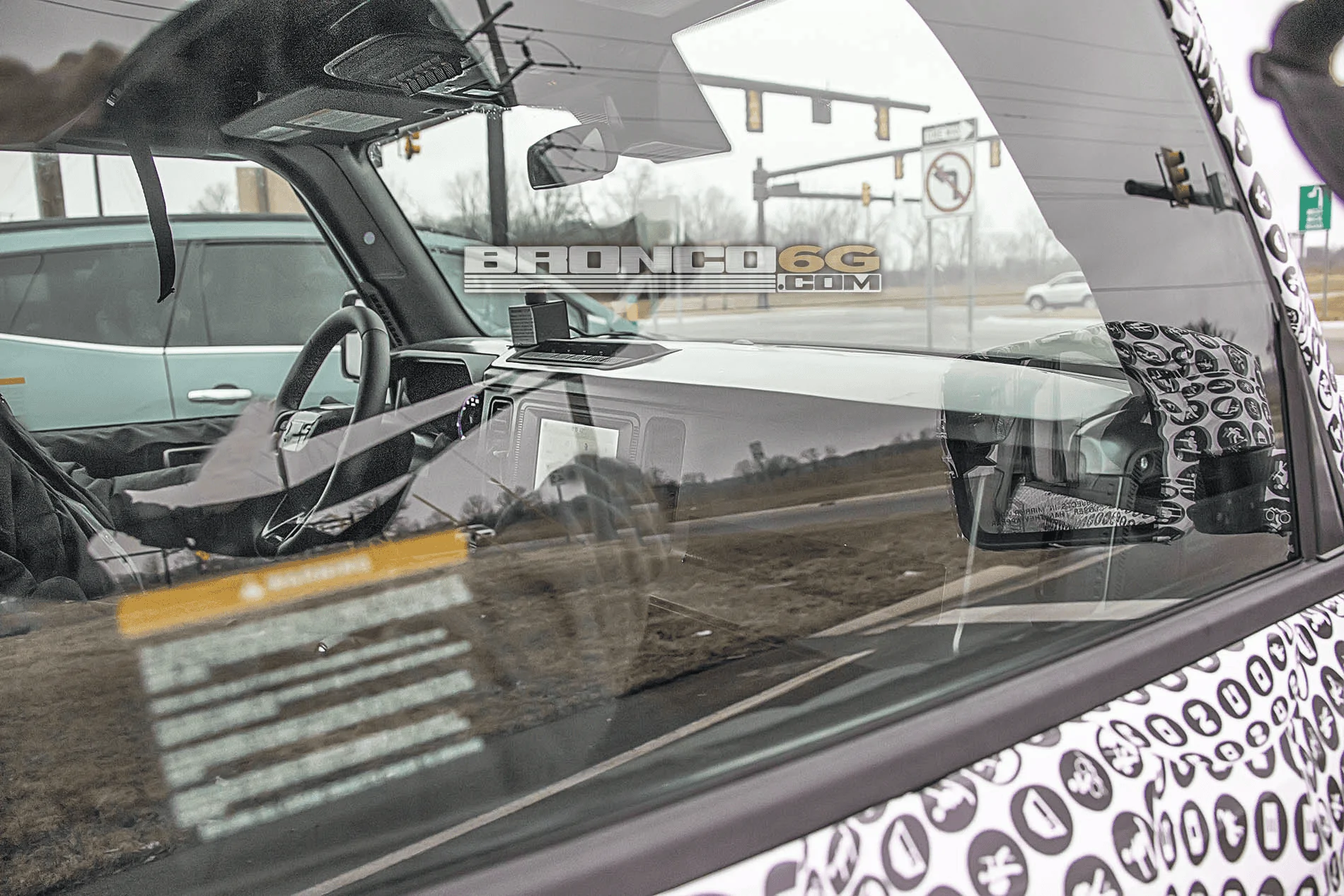 Ford Bronco 2021 Bronco Interior Spied Undisguised!! 1582743223449