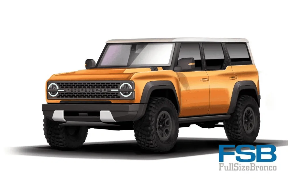 Ford Bronco Renders/pics so far... 1583433978199