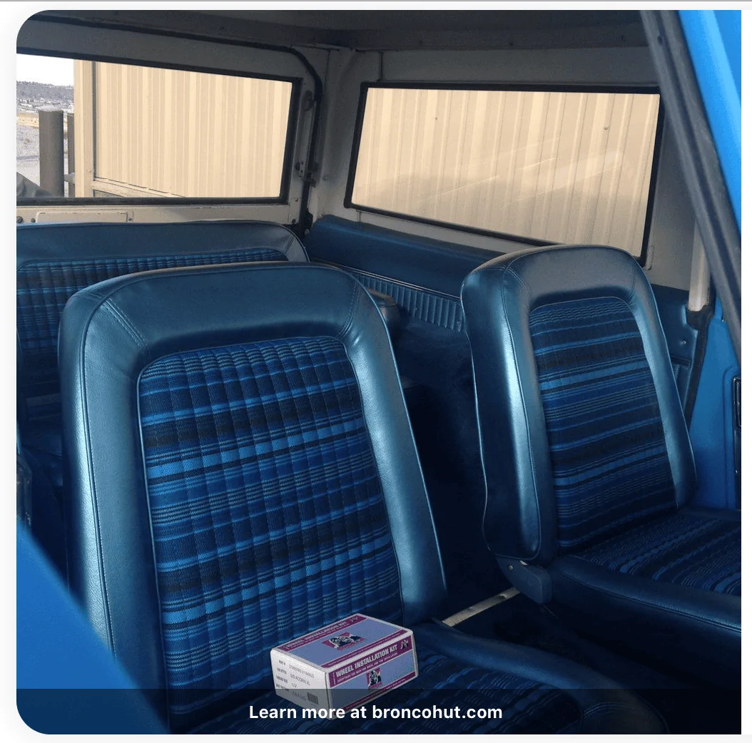 Ford Bronco Retro interior Hopes.. Screen Shot 2020-08-31 at 12.17.12 PM