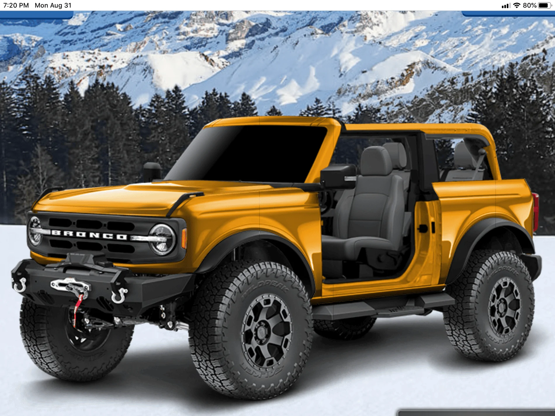 Ford Bronco Second thoughts on cyber orange? A648E046-5E07-4CB0-845A-C2EDA239A226