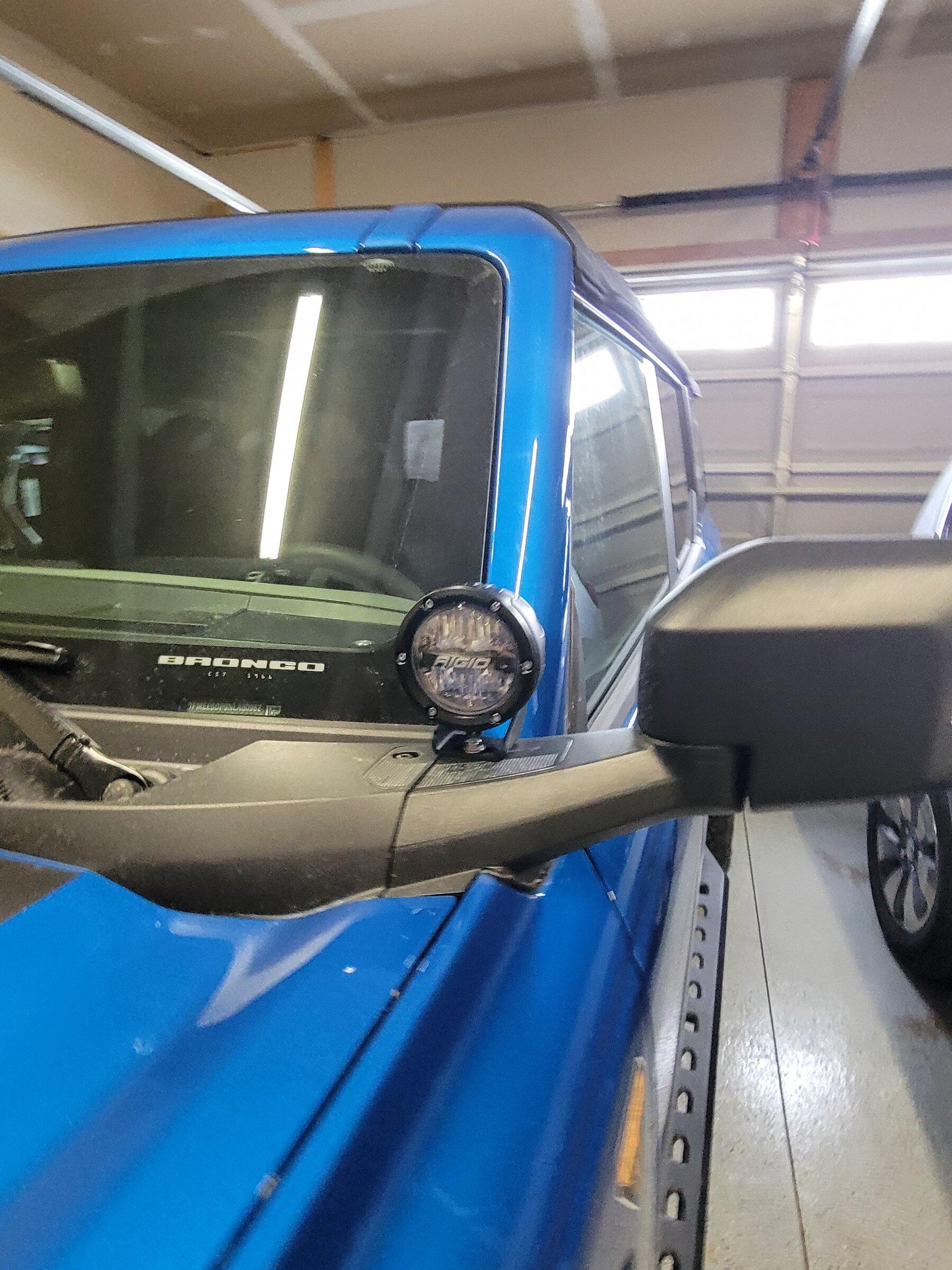 Ford Bronco Ford Performance Rigid pod light - in action video 20220409_092355