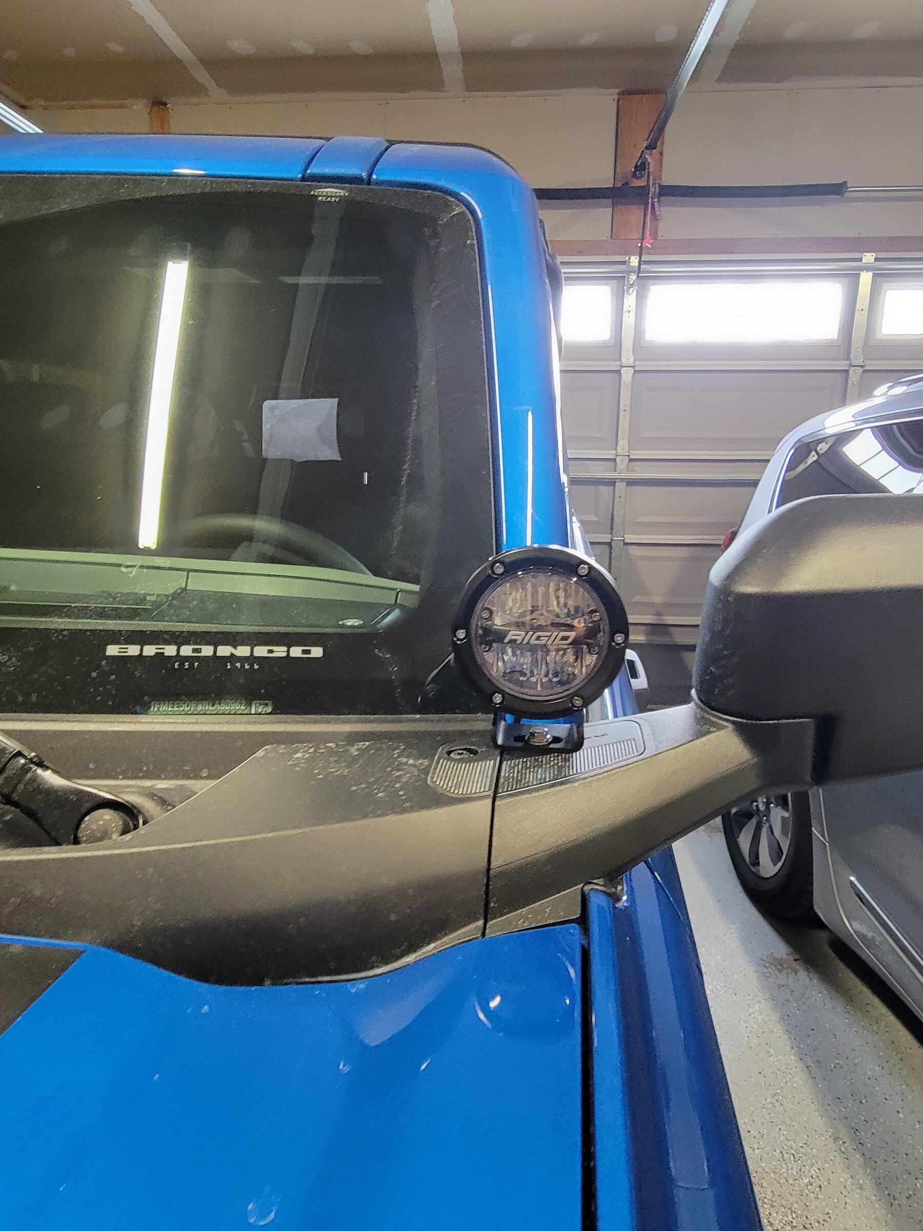 Ford Bronco Ford Performance Rigid pod light - in action video 20220409_092357