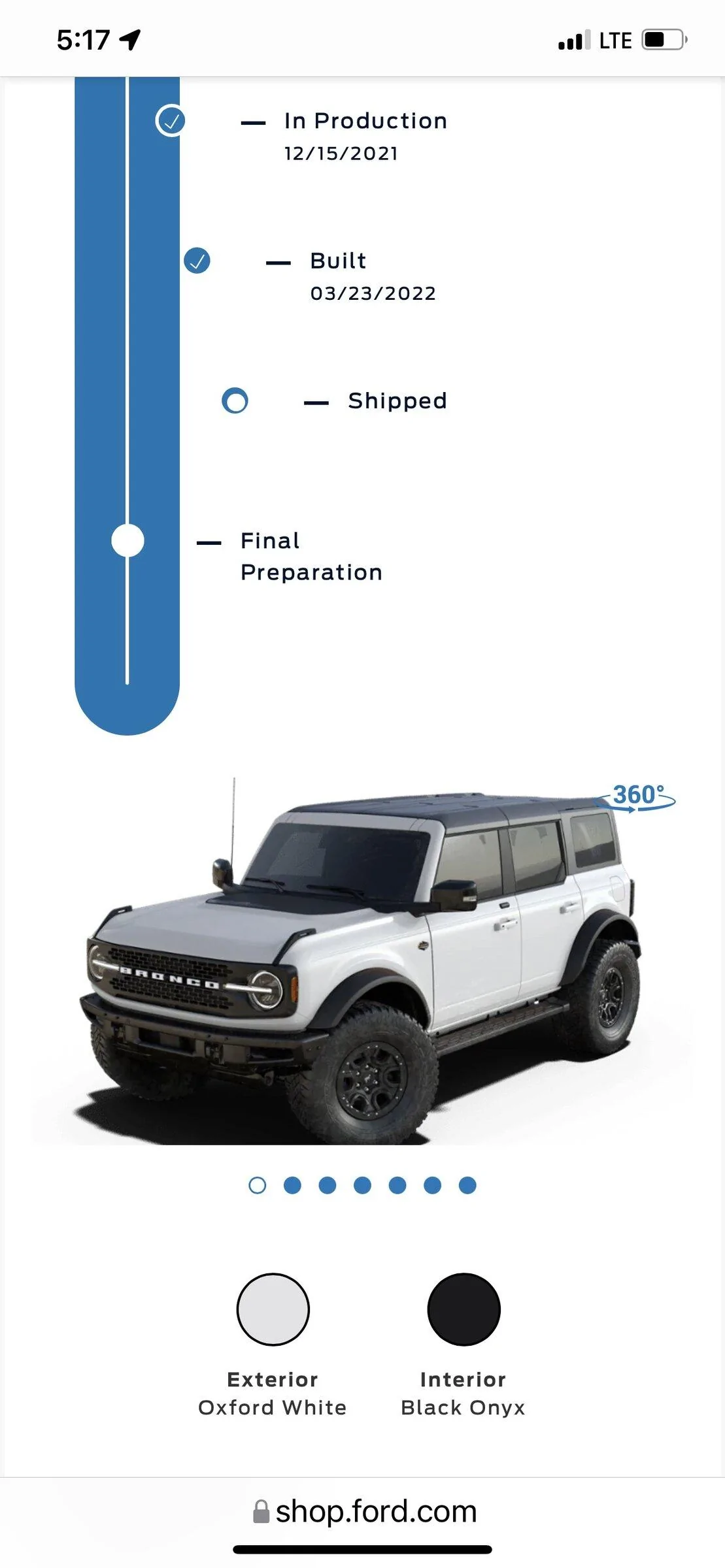 Ford Bronco Dealership takes Bronco 1 week before delivery 7DB495F9-115A-42B7-BBA0-B5E74DEF02EF