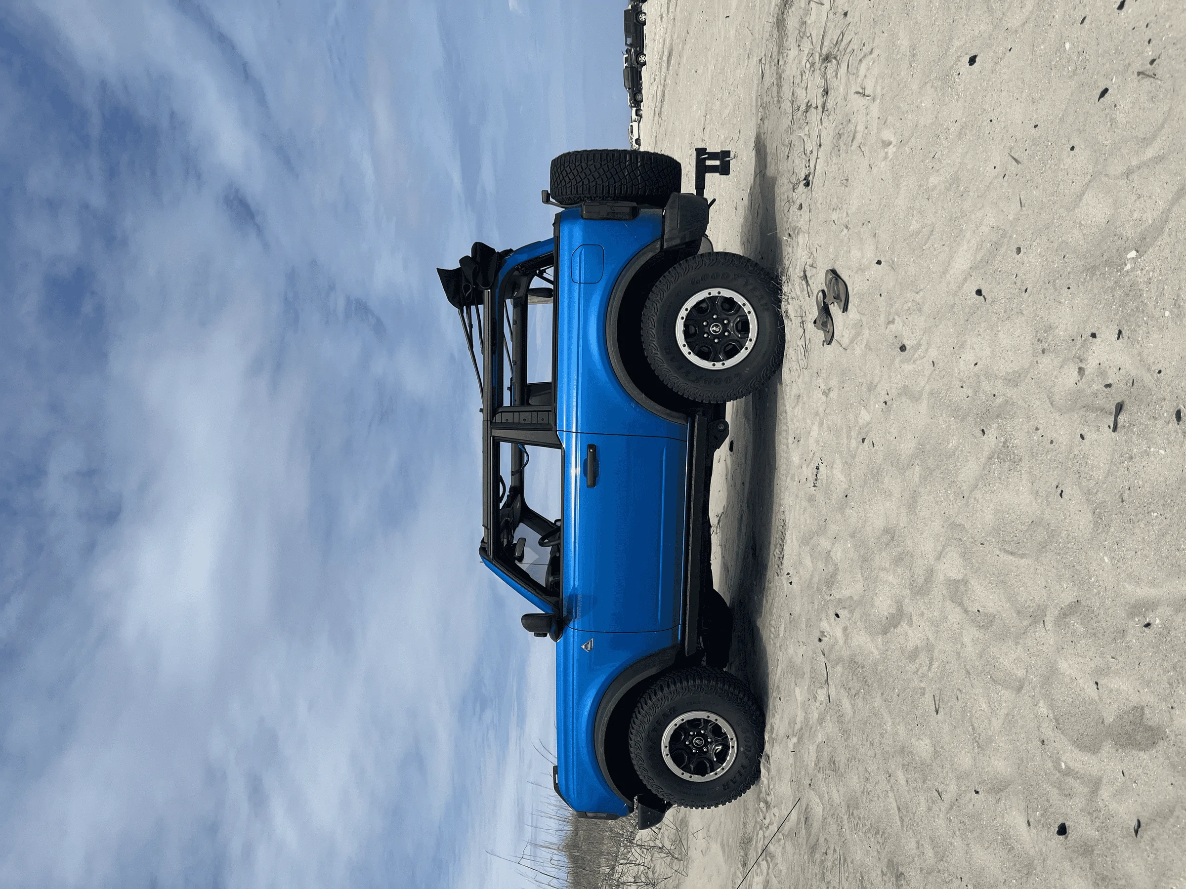 Ford Bronco Black Diamond interior blue highlights tempImageaUQYFh