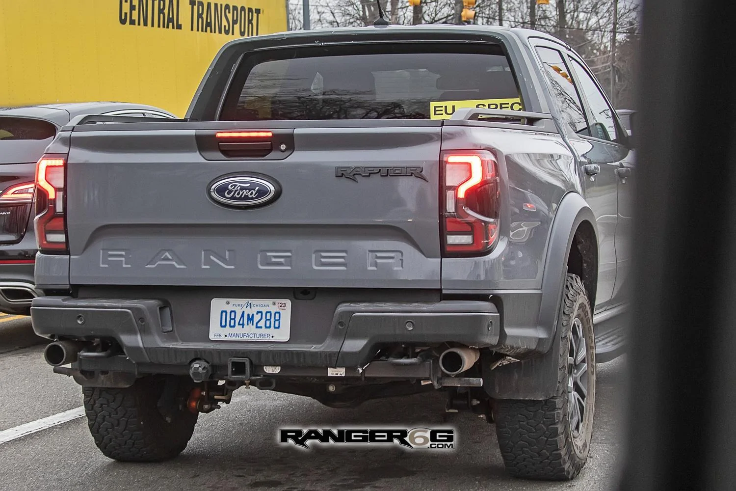 Ford Bronco How much can it really tow? gray-ranger-raptor-spied-euro-spec-10