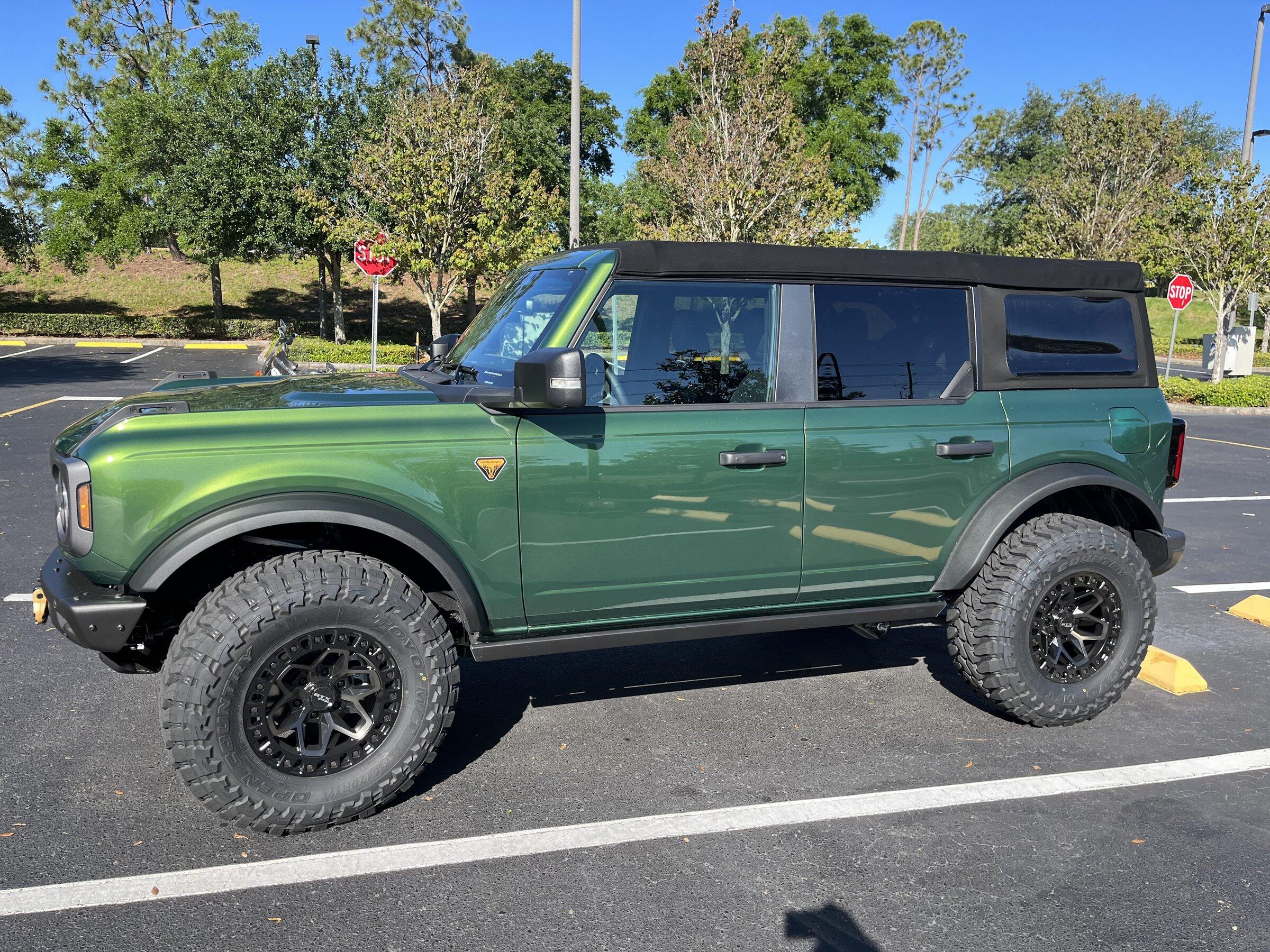 Ford Bronco Show us your installed wheel / tire upgrades here! (Pics) 3110CE1E-4907-4370-875F-A689FA4D7E31