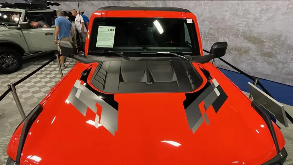 Ford Bronco Bronco Raptor (Code Orange) Photos at Barrett Jackson Auction FullSizeRender (5)