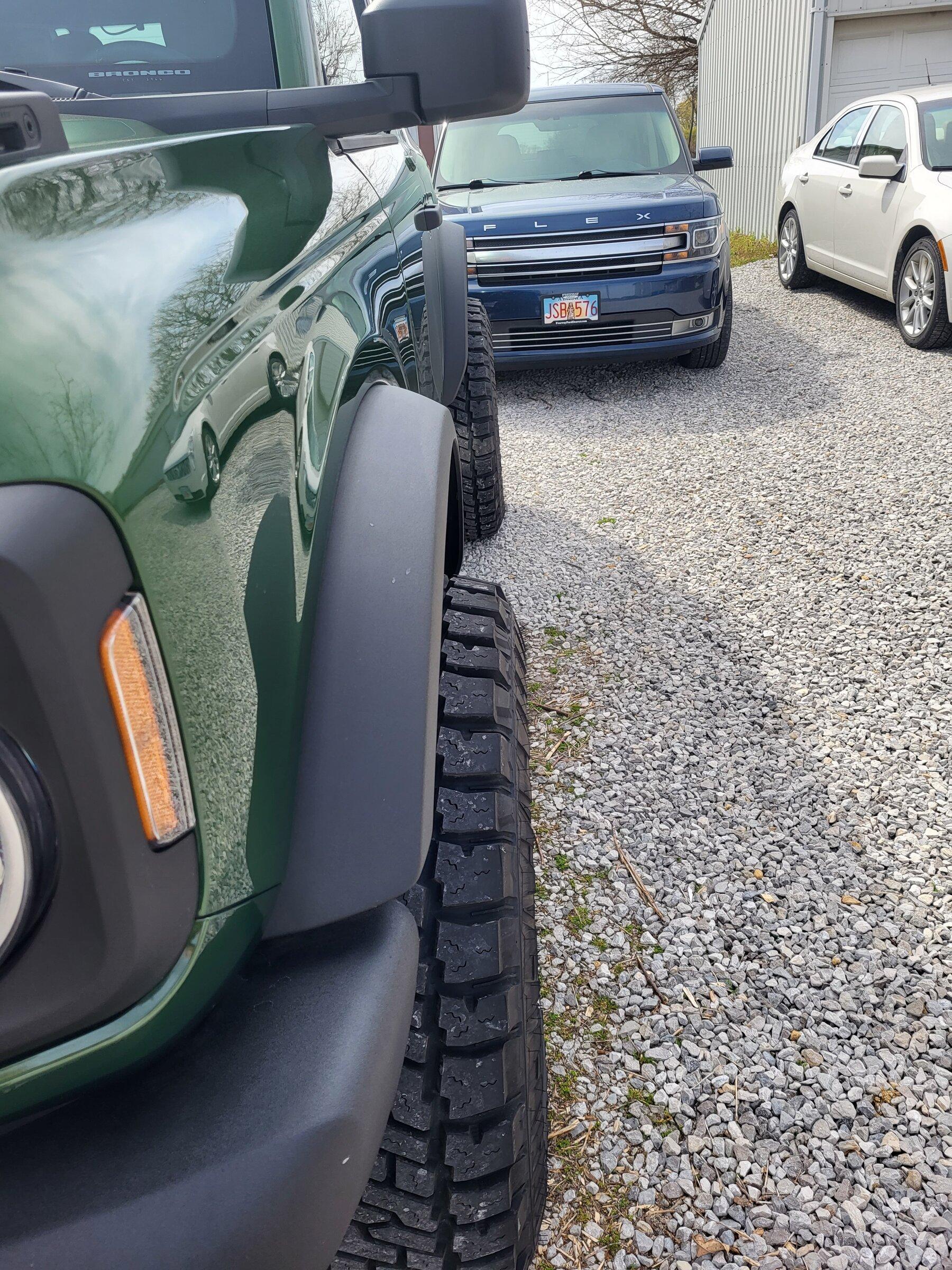 Ford Bronco Show us your installed wheel / tire upgrades here! (Pics) 20220410_151530