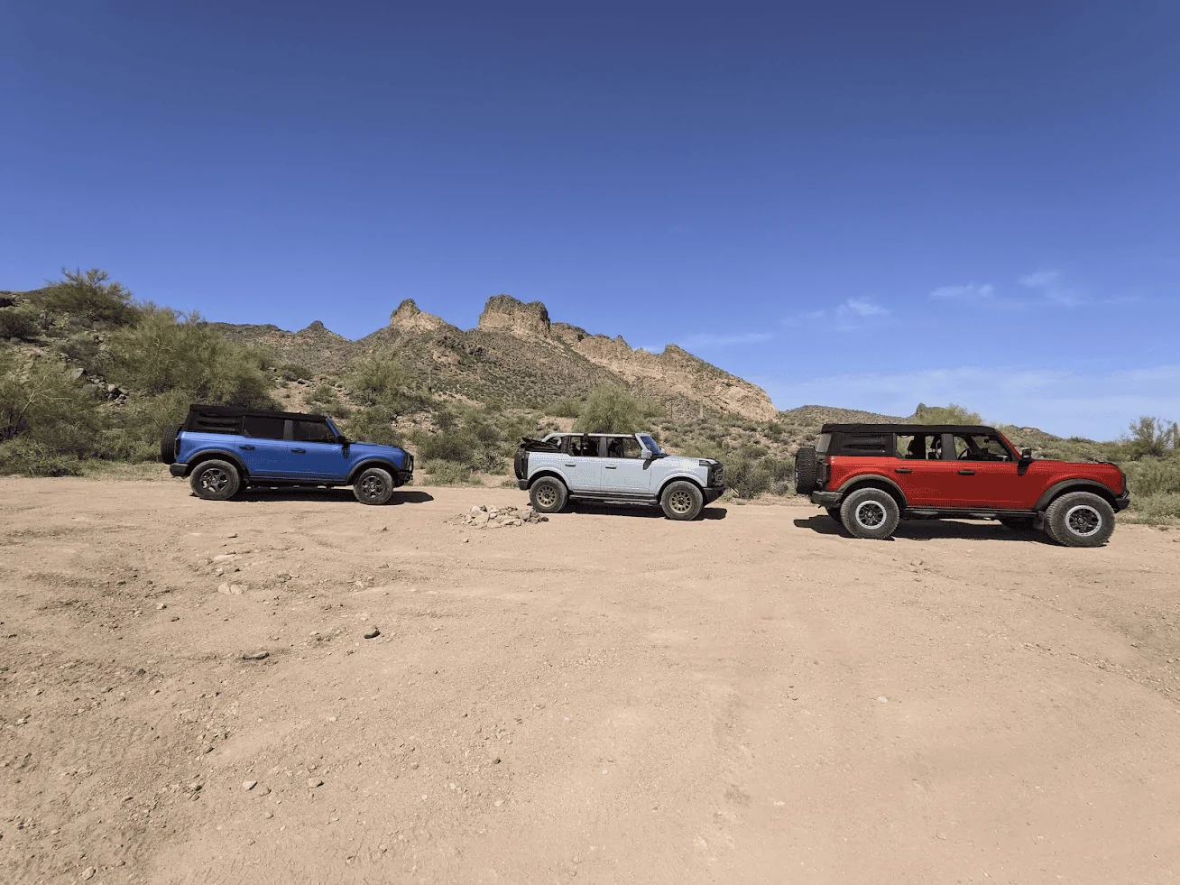 Ford Bronco quick run through Bulldog Canyon 1649630835189