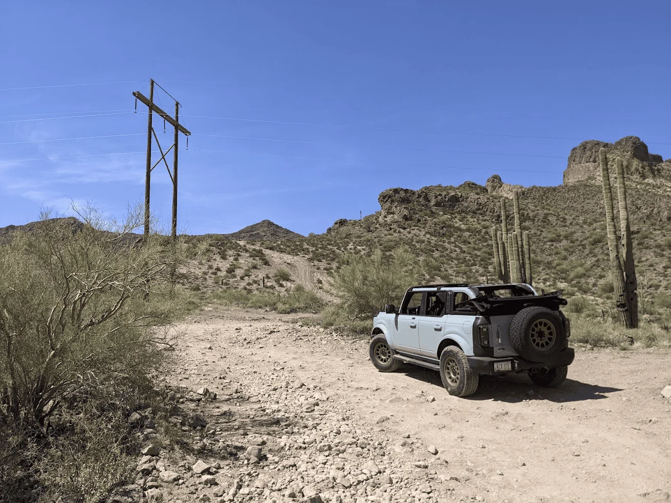 Ford Bronco quick run through Bulldog Canyon 1649630853655