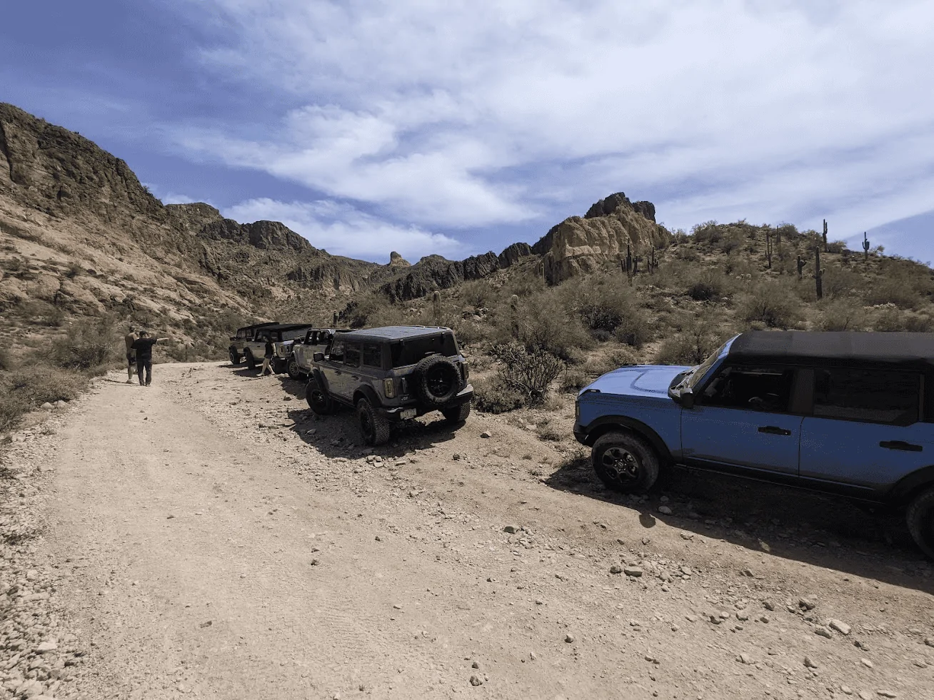 Ford Bronco quick run through Bulldog Canyon 1649630914234