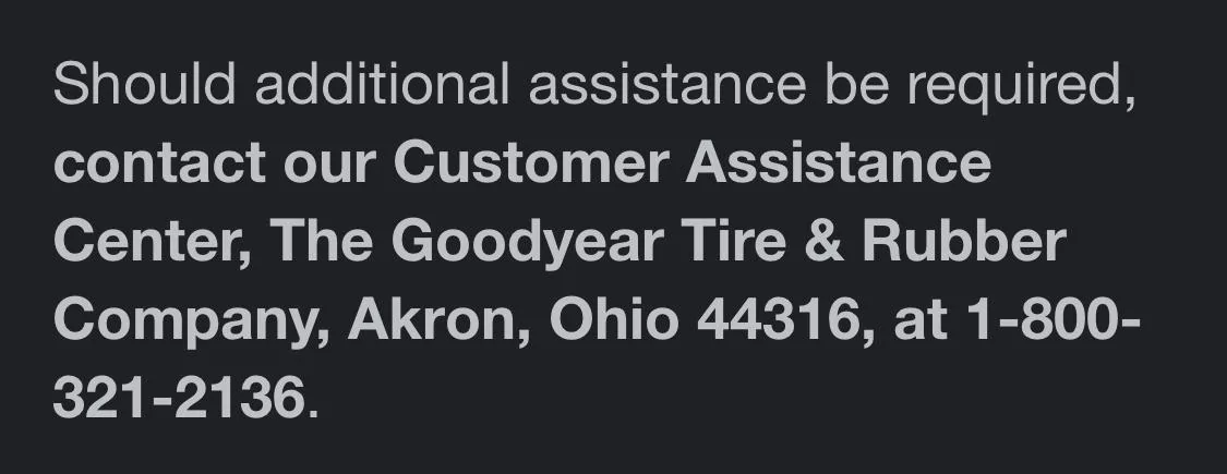 Ford Bronco Defective Goodyear SAS tires 474E7AD0-70F0-4EE1-BB1D-D0FC1DEED97C