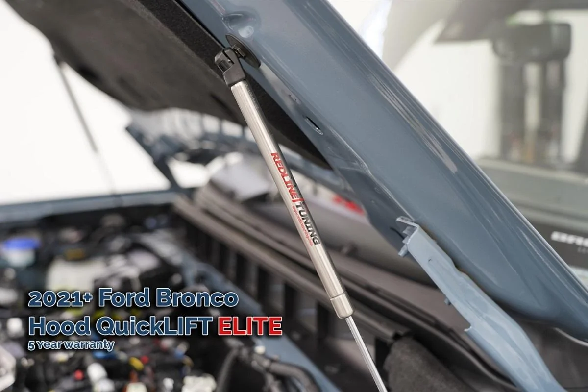 Ford Bronco Redline tuning hood struts installed bronco-maxlift-elite-jpg-jpg