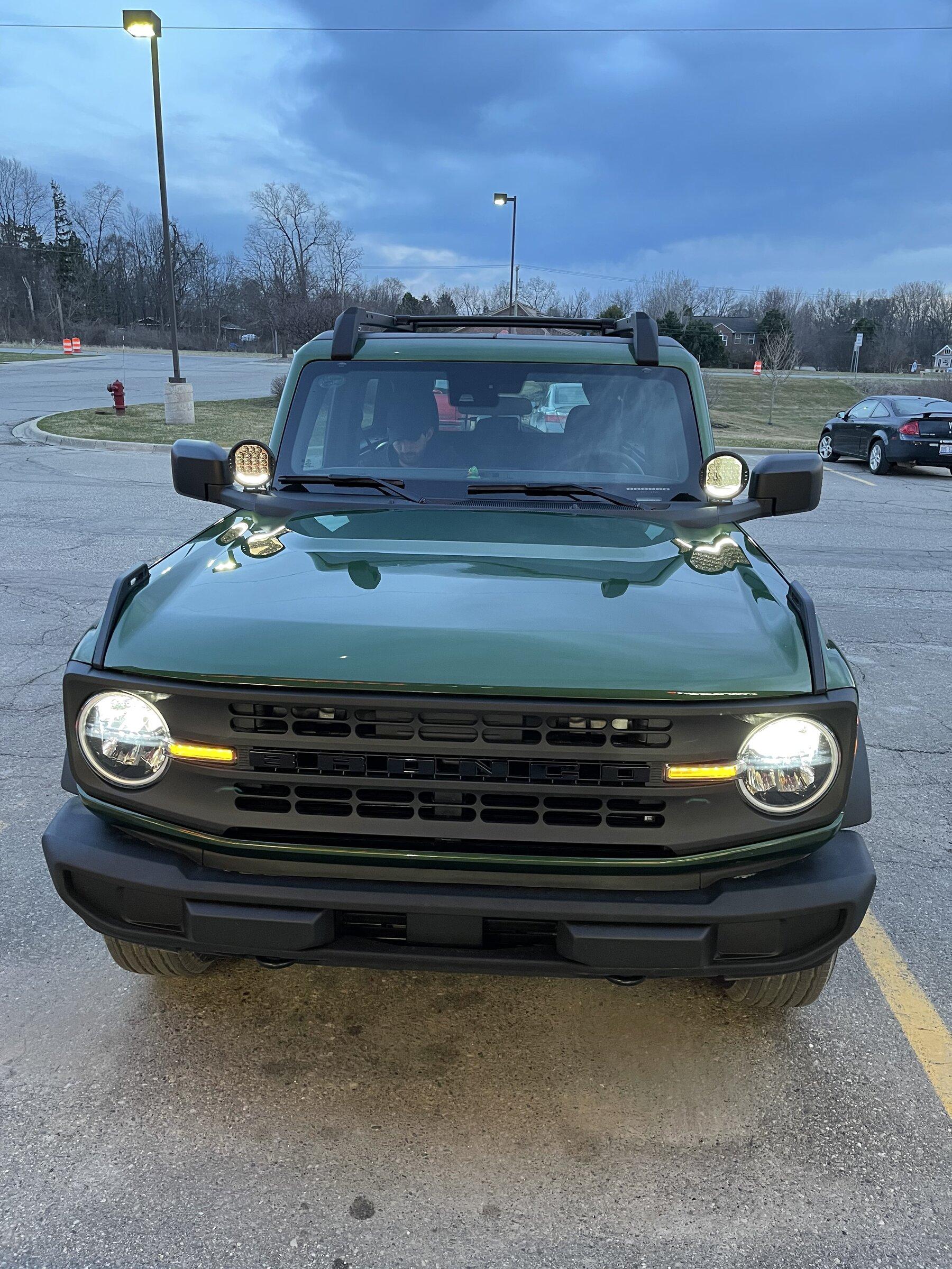 Ford Bronco Hella ValueFit 500 LED Driving Light install CFBBAE92-0D4C-4F93-AF63-C47EA5B74340